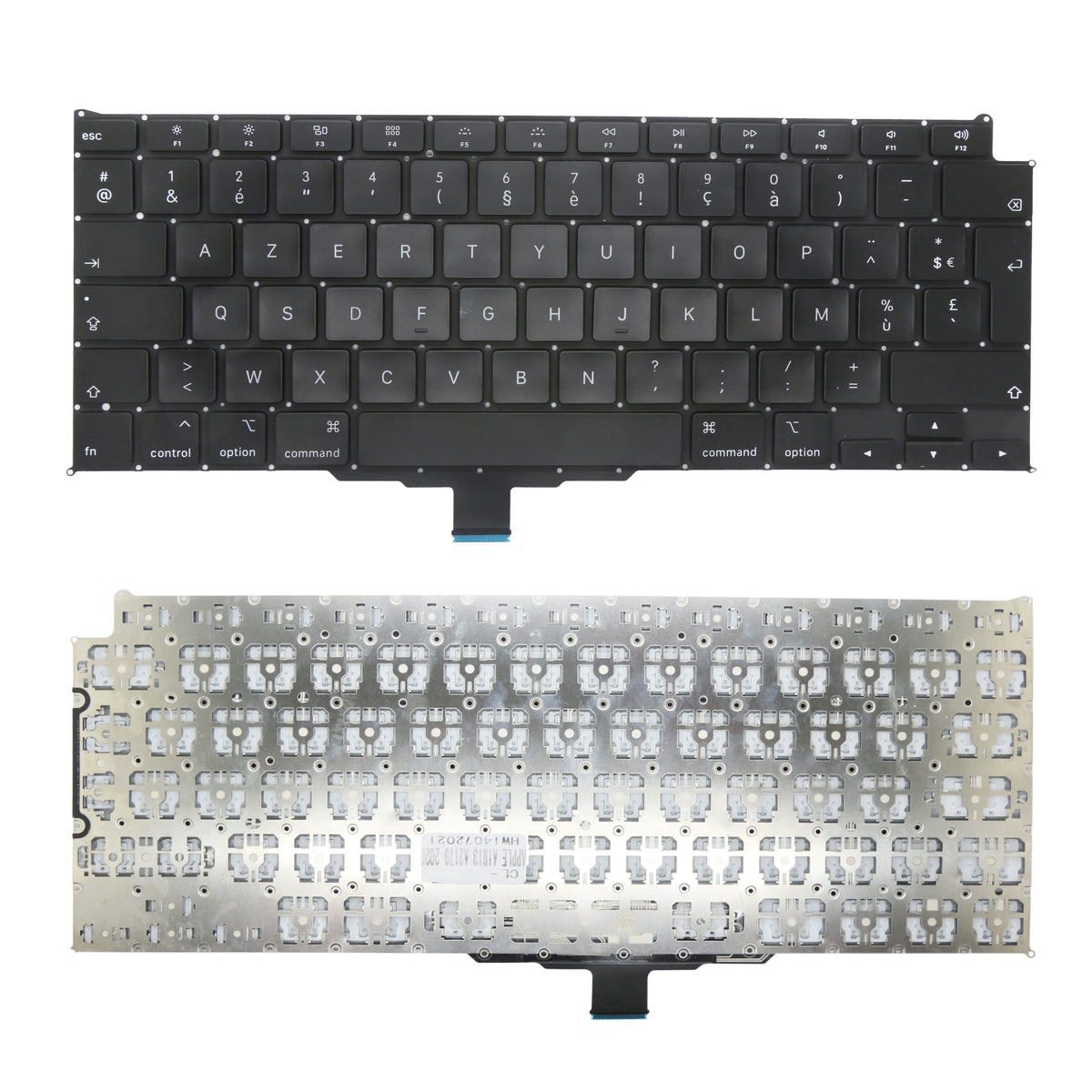 CLAVIER FRANÇAIS AZERTY POUR PC PORTABLE APPLE MACBOOK AIR 13" A2179 A2337 (2020)