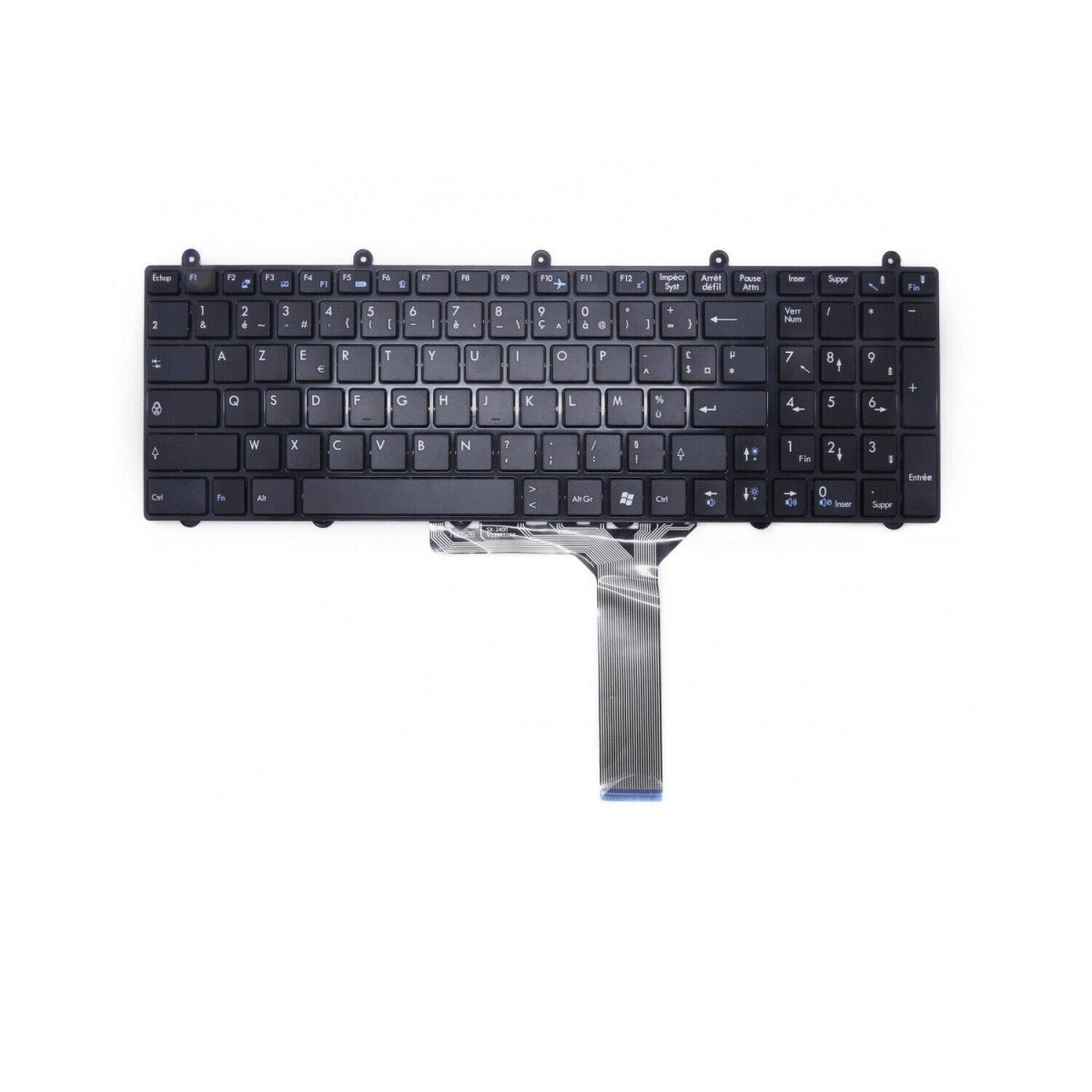 CLAVIER FRANÇAIS AZERTY POUR PC PORTABLE MSI GT60 / GT70 / GT780 / GT780DX / GT783 / GX780 - V139922AK1