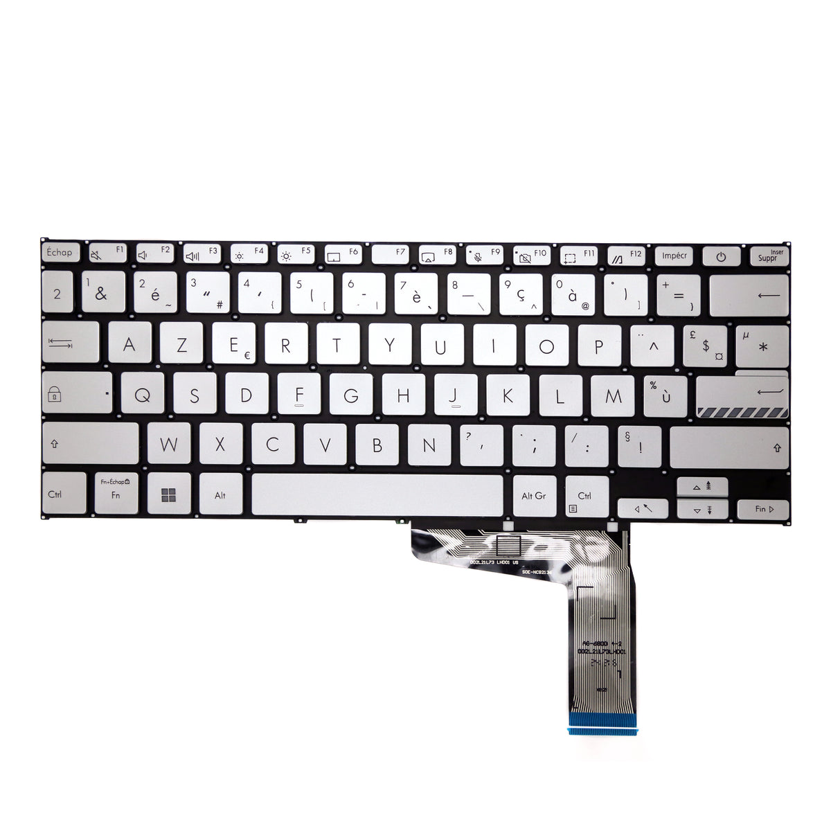 CLAVIER FRANÇAIS AZERTY POUR PC PORTABLE ASUS VIVOBOOK 14 X1402ZA / X1403VA / X1403ZA
