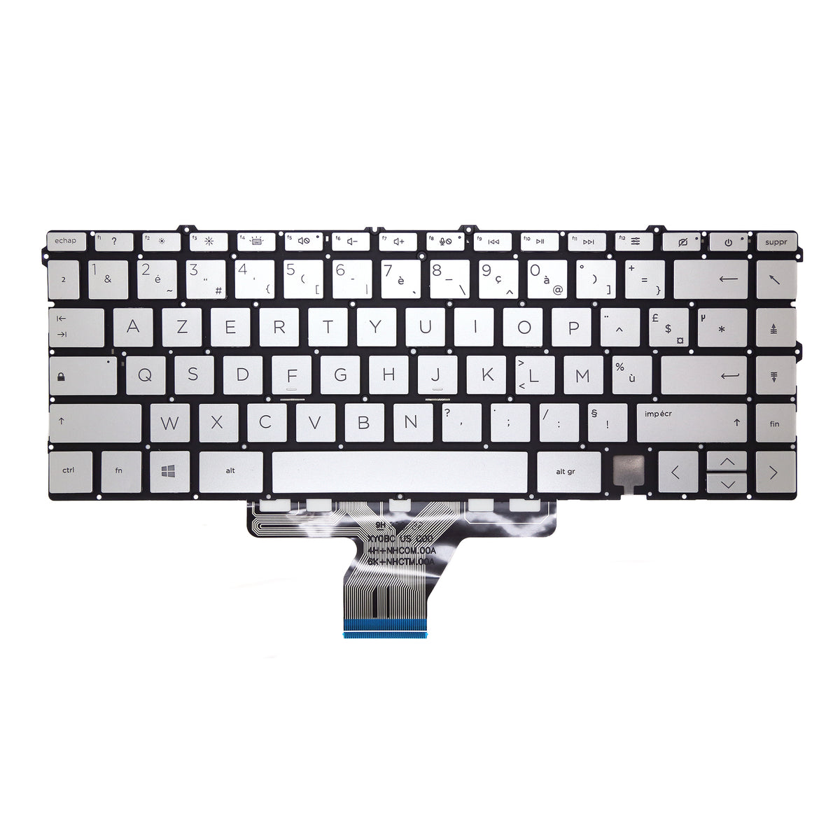 CLAVIER FRANÇAIS AZERTY POUR PC PORTABLE HP ENVY X360 13-BA / 13-BD / 13-AY + rétro