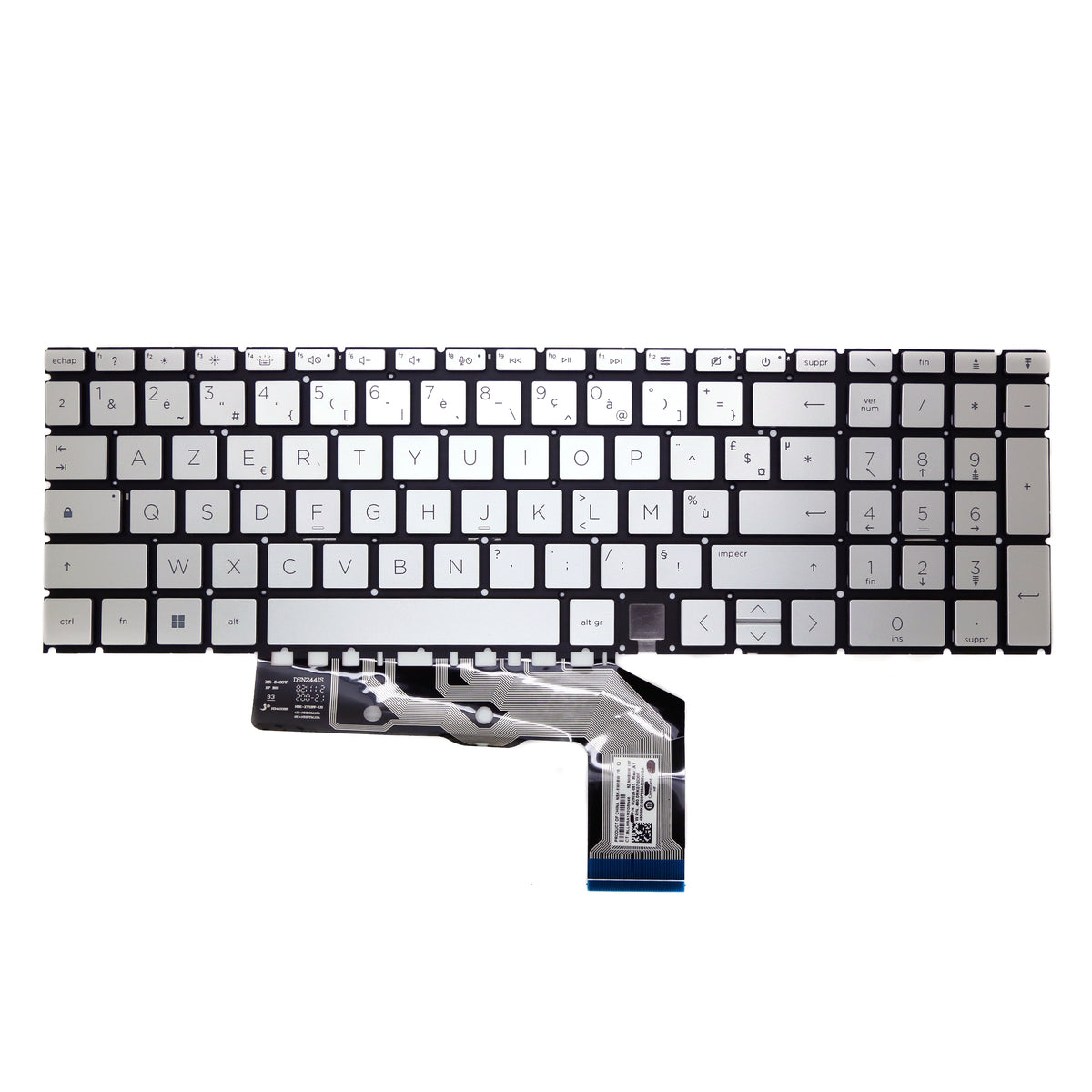 CLAVIER FRANÇAIS AZERTY POUR PC PORTABLE HP ENVY X360 15-AG / 15-ED / 15M-ED / 17-CG / 15-EE / 15M-EE + rétro