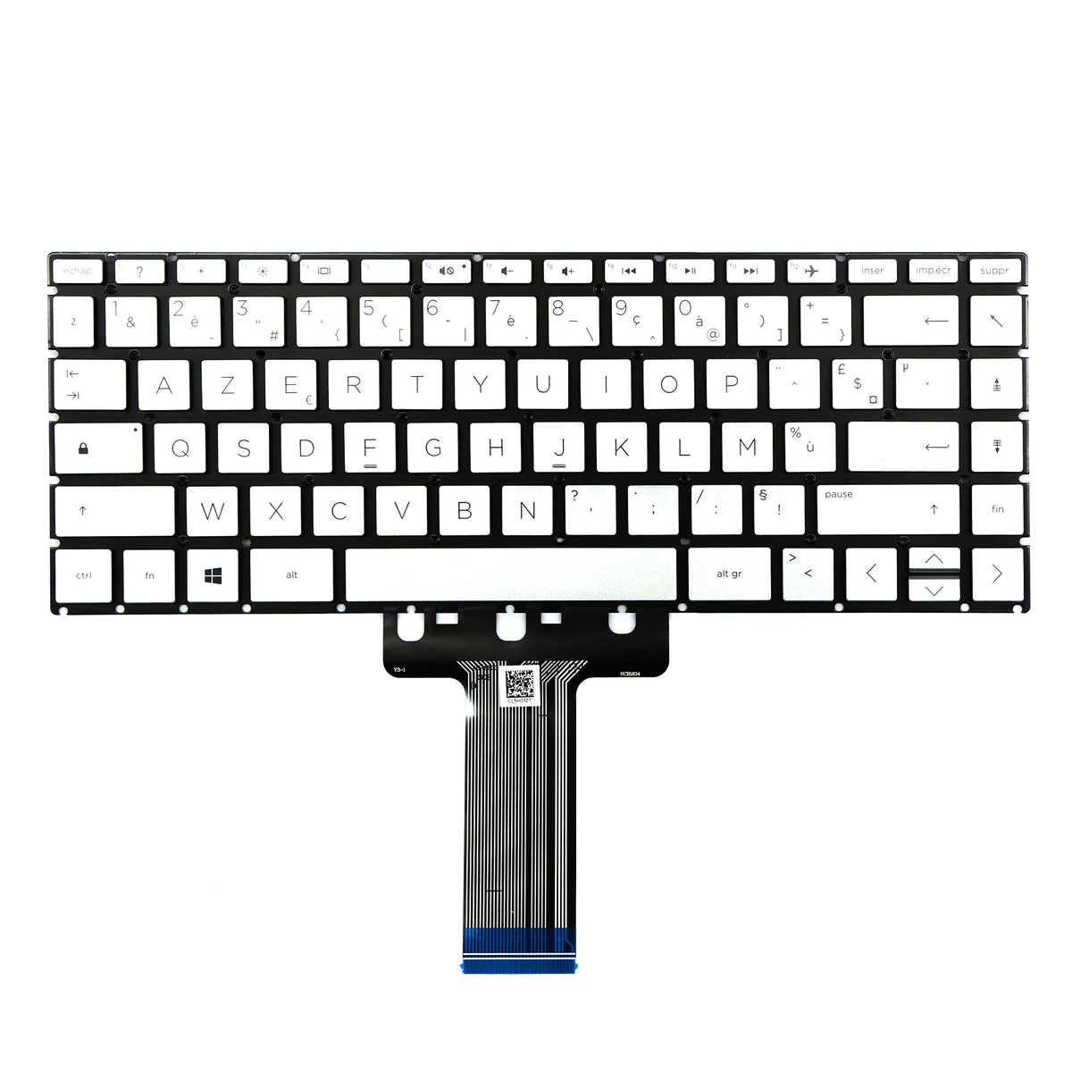 CLAVIER FRANÇAIS AZERTY POUR PC PORTABLE HP PAVILION X360 14-CE / 14-CC / 14T-BA / 14M-BA / 14-BS / 14-BA / 14-BF