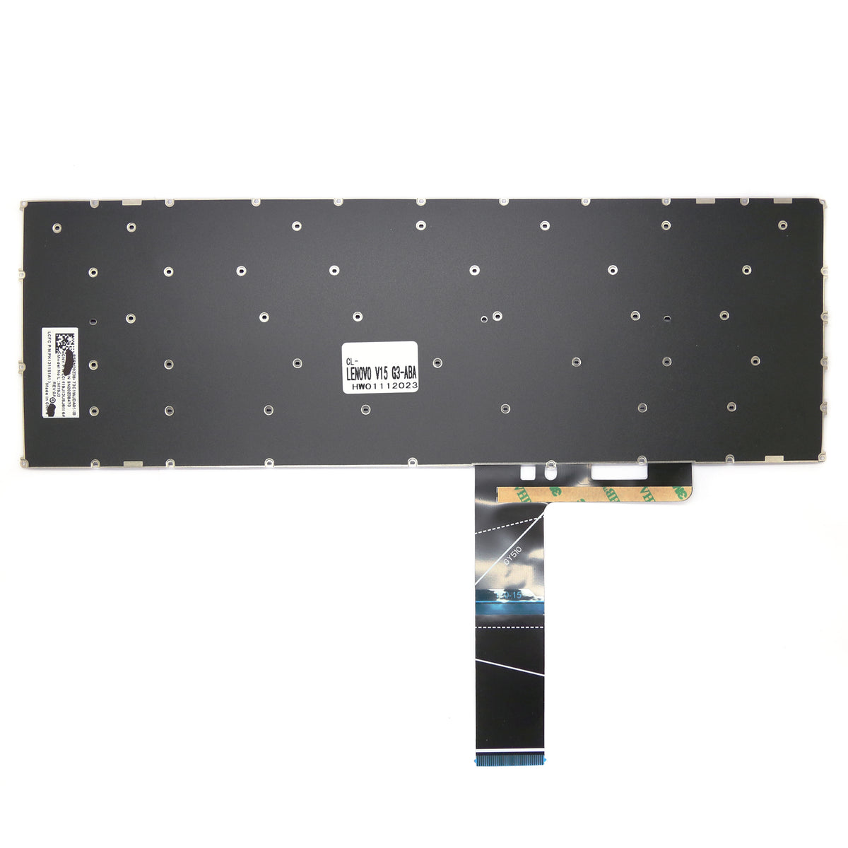 CLAVIER FRANÇAIS AZERTY POUR PC PORTABLE LENOVO IDEAPAD V15 G2-ALC / V15 G2-ITL