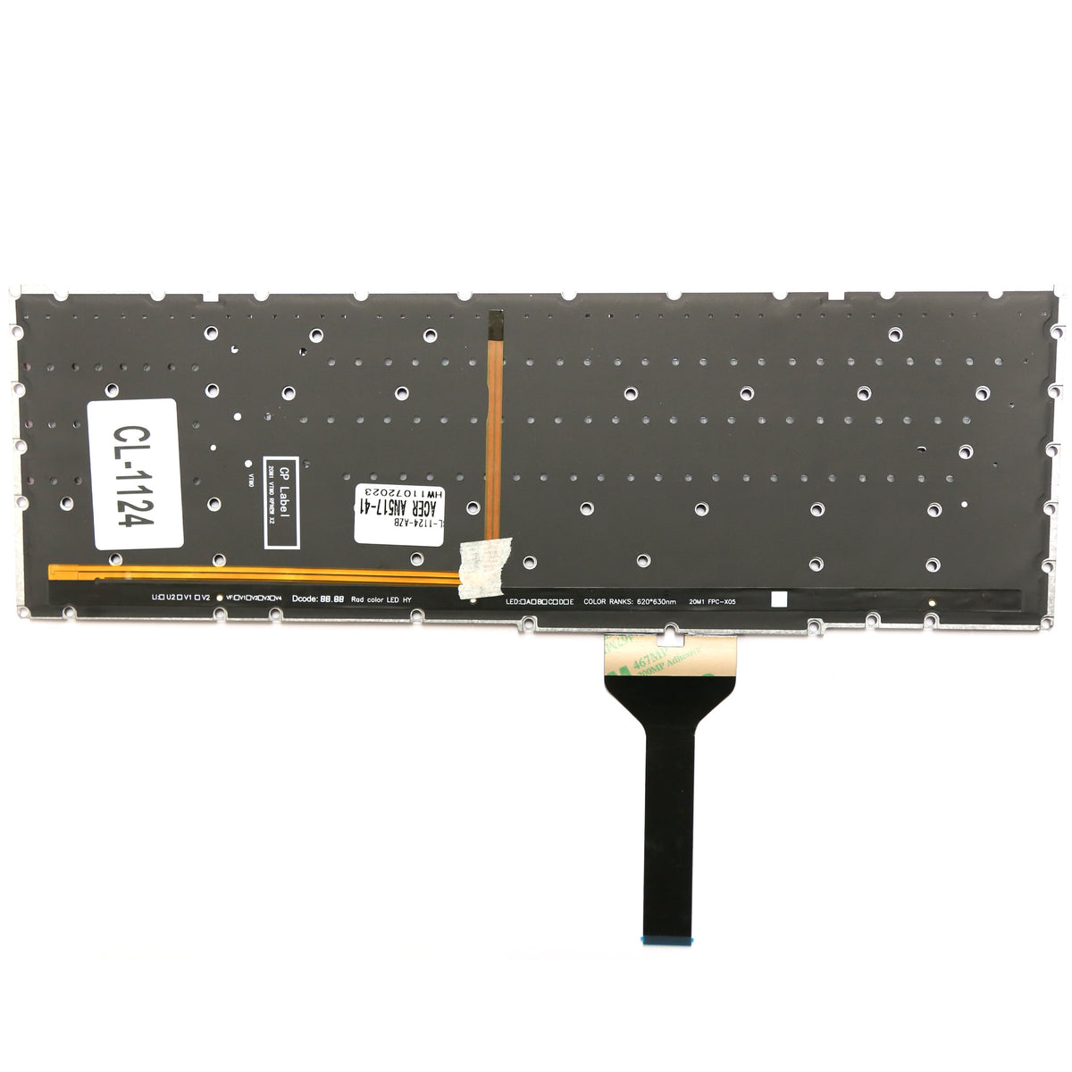 CLAVIER FRANÇAIS AZERTY POUR ACER NITRO 5 AN517-41 / AN517-53 / AN517-54 SERIES + rétro-2