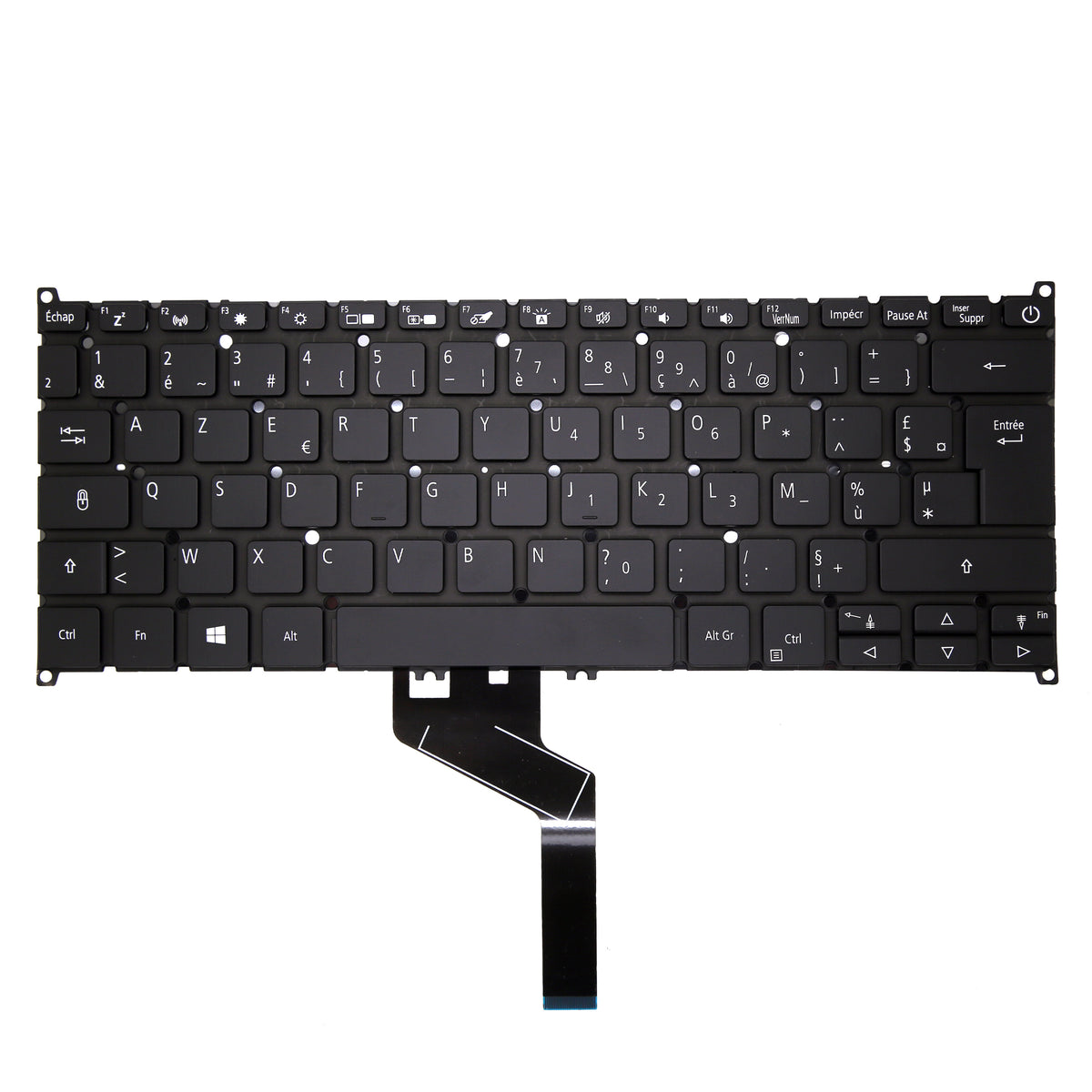 CLAVIER FRANÇAIS AZERTY POUR PC PORTABLE ACER SWIFT 3 SF314-42 / SF314-57 / SF314-59 + rétro-1
