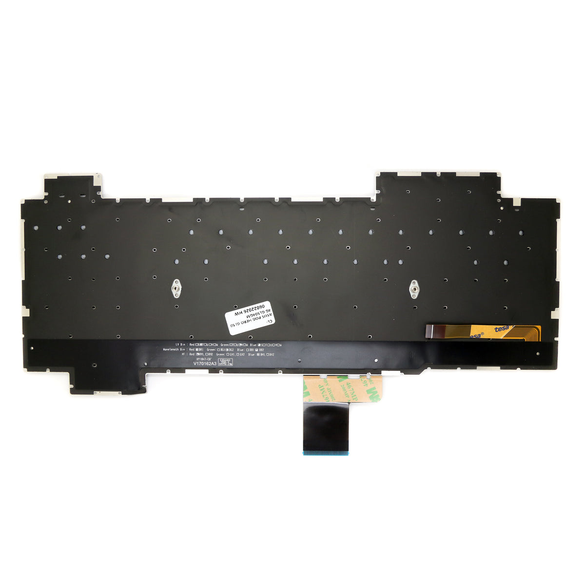 CLAVIER FRANÇAIS AZERTY POUR PC PORTABLE ASUS ROG HERO II GL504G / GL504GM / GL504GS / GL504GV / GL504GW + rétro-2