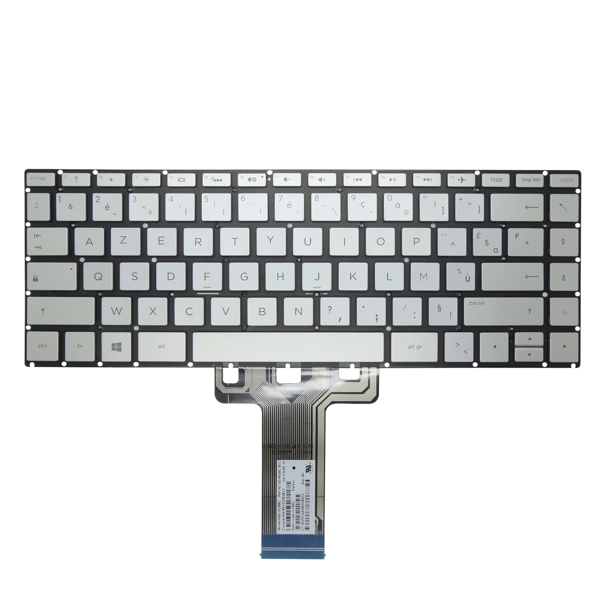 CLAVIER FRANÇAIS AZERTY POUR PC PORTABLE HP PAVILION 14-BF / 14-BK / 14-CE SERIES + rétro-1