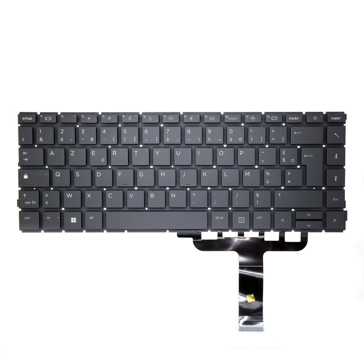 CLAVIER FRANÇAIS AZERTY POUR PC PORTABLE HP PROBOOK 440 G8 / 445 G8