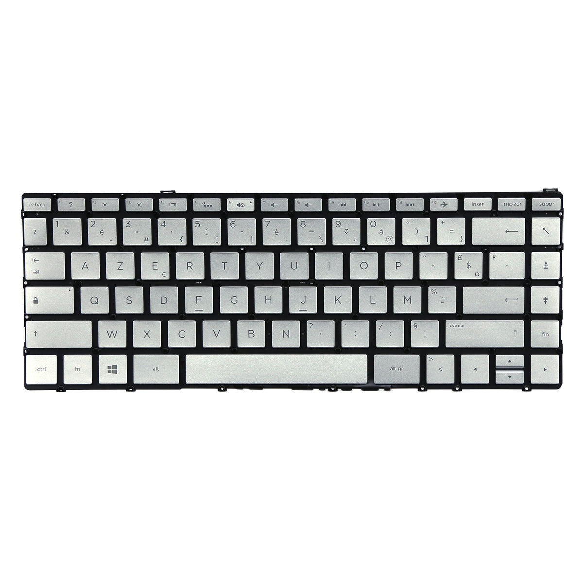 CLAVIER FRANÇAIS AZERTY POUR PC PORTABLE HP SPECTRE X360 13-AC / 13-W / 13-AE / 13-AD141NG - SG-85000-XFA / SN6161BL + rétro-1