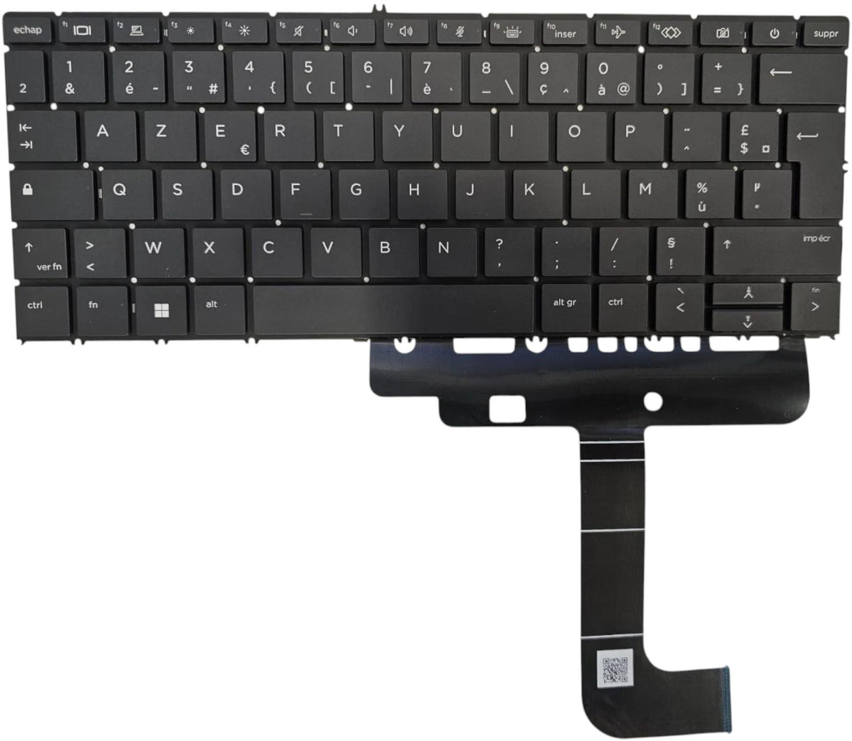 CLAVIER FRANÇAIS AZERTY POUR PC PORTABLE HP ZBOOK STUDIO 16 G11 + rétro