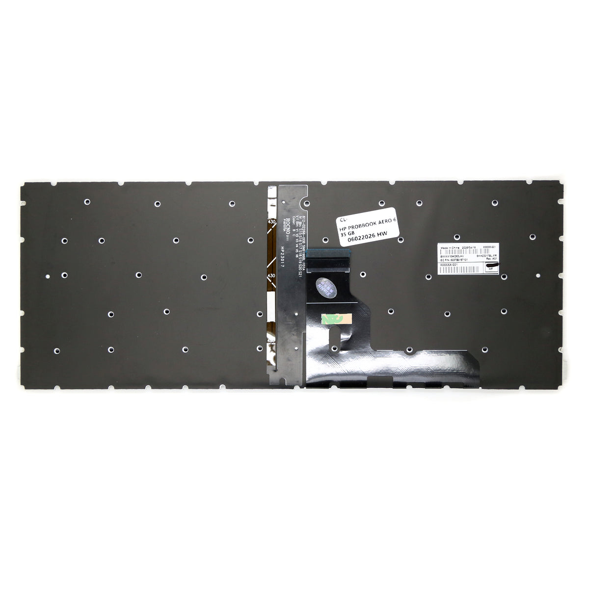 CLAVIER FRANÇAIS AZERTY POUR PC PORTABLE HP PROBOOK 635 AERO G8 - 6037B0167101 / SKH23017BL-FR + rétro-1
