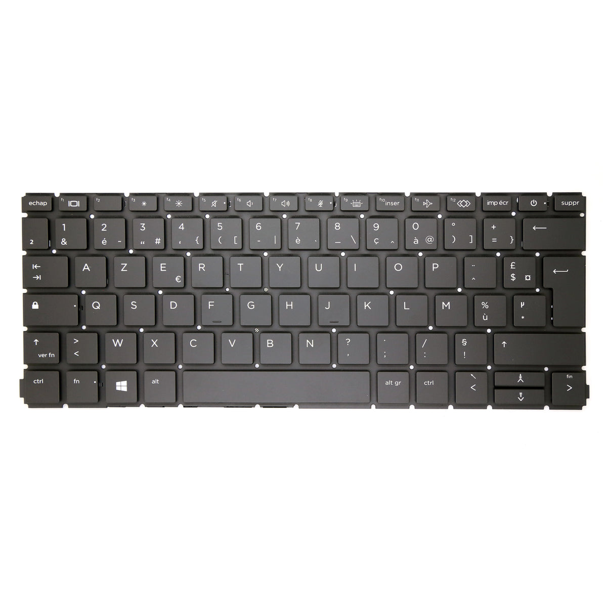 CLAVIER FRANÇAIS AZERTY POUR PC PORTABLE HP PROBOOK 430 G8 / 430 G9 + rétro