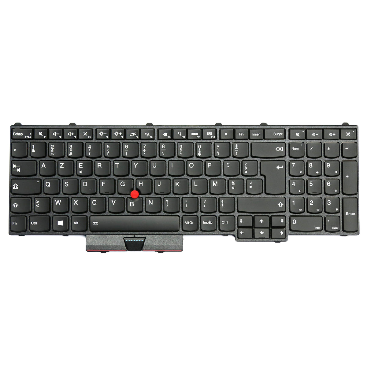 CLAVIER FRANÇAIS AZERTY POUR PC PORTABLE LENOVO THINKPAD P71 / P51 / P70 / P50 - SN20M15446-2