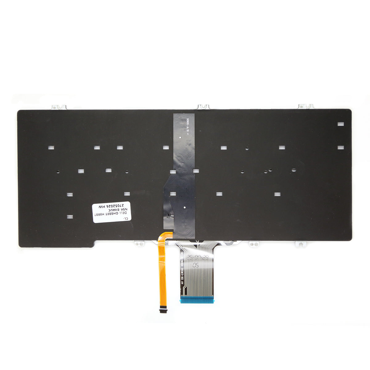 CLAVIER FRANÇAIS AZERTY POUR PC PORTABLE DELL LATITUDE E7280 / E5280 / 5290 / 7380 / 7389 / 7390 / 7290 / 5280 / 5288 / 7280 + rétro