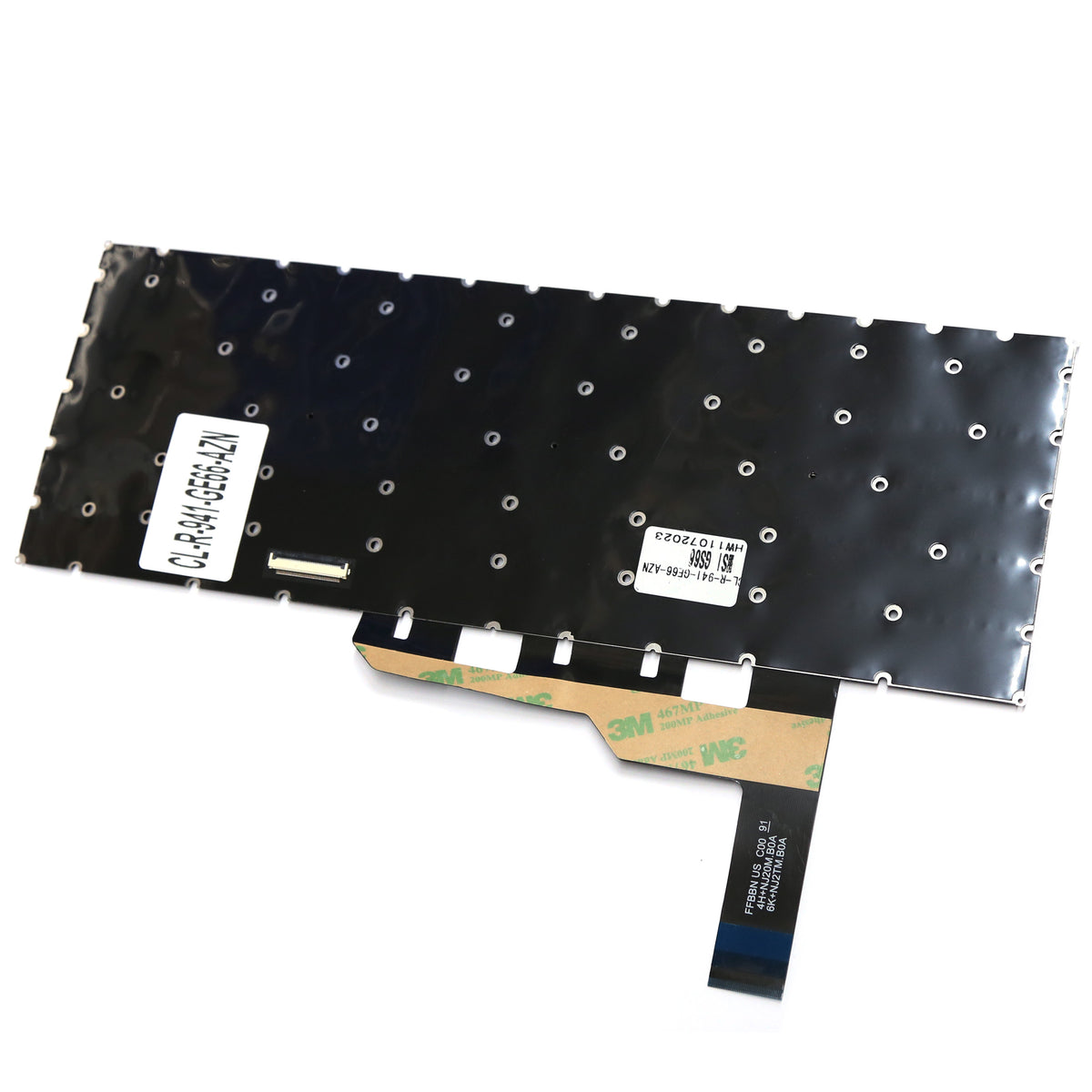 CLAVIER FRANÇAIS AZERTY POUR PC PORTABLE MSI Stealth 15M GS66 / GE66 Raider