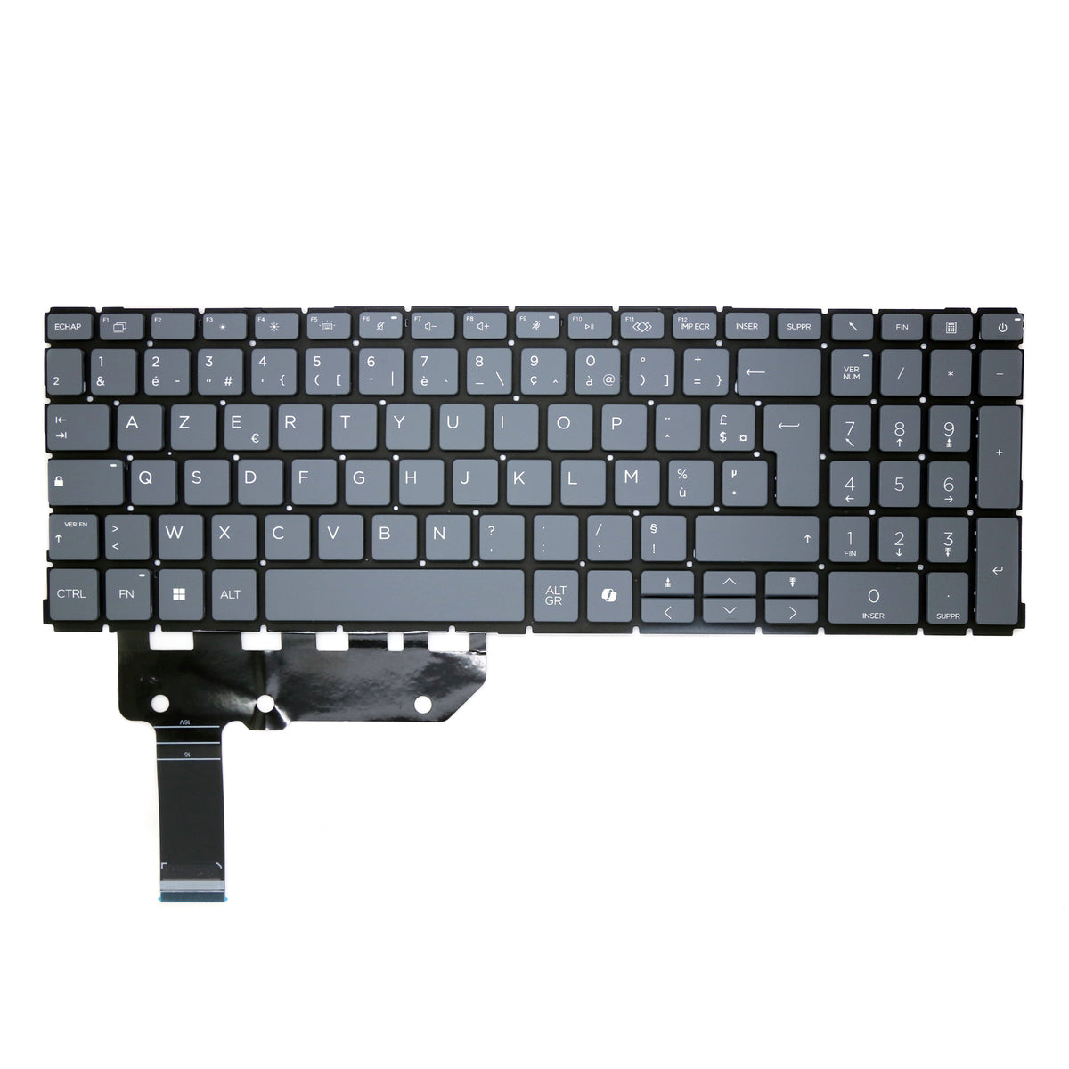 CLAVIER FRANÇAIS AZERTY POUR PC PORTABLE HP PROBOOK 460 G11 / 465 G11 + rétro
