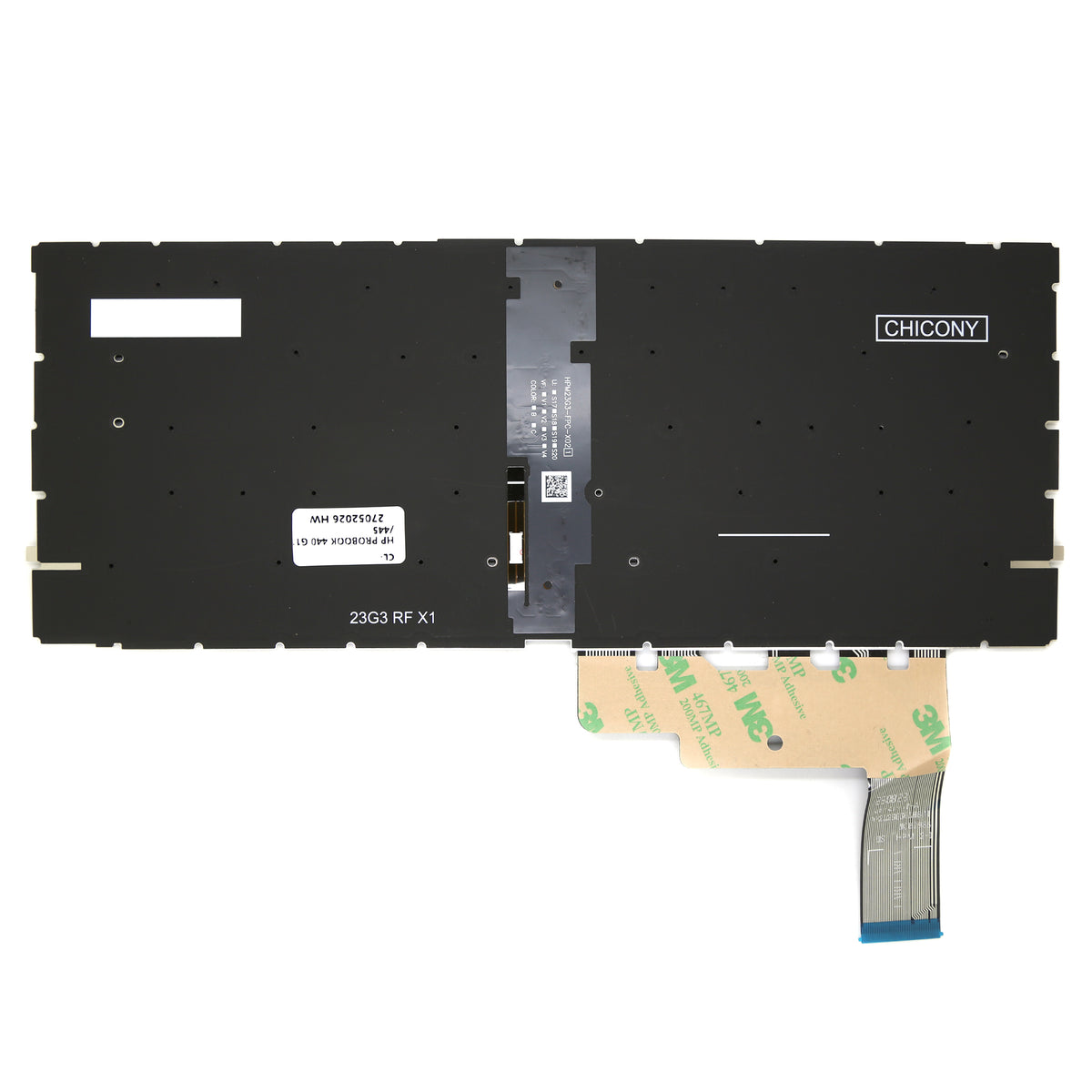 CLAVIER FRANÇAIS AZERTY POUR PC PORTABLE HP Probook 440 G11 / 445 G11 + rétro
