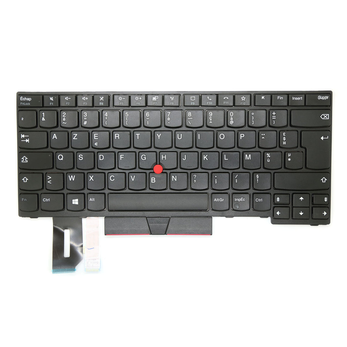 CLAVIER FRANÇAIS AZERTY POUR PC PORTABLE LENOVO THINKPAD T14 GEN 1 20UD 20UE-1