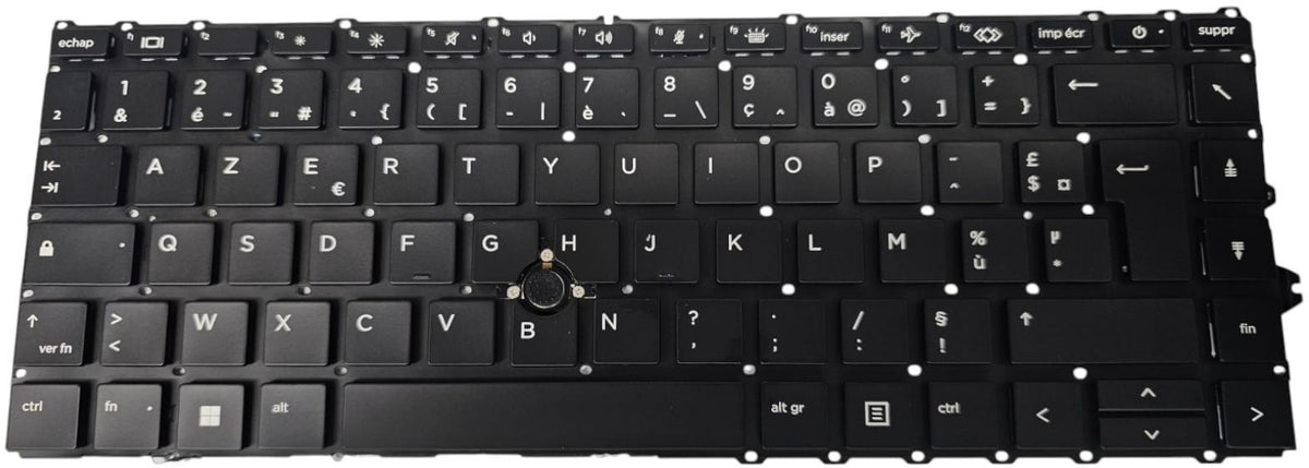 CLAVIER FRANÇAIS AZERTY POUR PC PORTABLE HP ELITEBOOK 840 G8 / 840 G7 / 845 G7 / 845 G8 / 745 G7 / 745 G8 - HP ZBOOK FIREFLY 14 G7 / 14 G8 - rétro