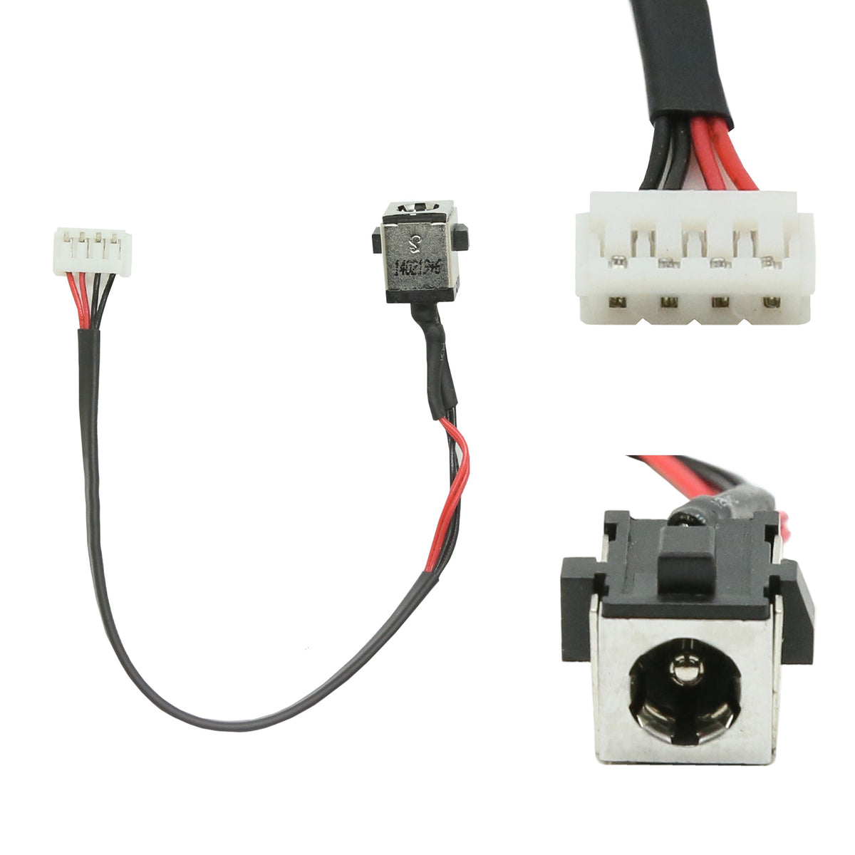 CONNECTEUR D'ALIMENTATION POUR PC PORTABLE ASUS F55 / Q500 / R503 / X55 SERIES - 14004-00660000-1
