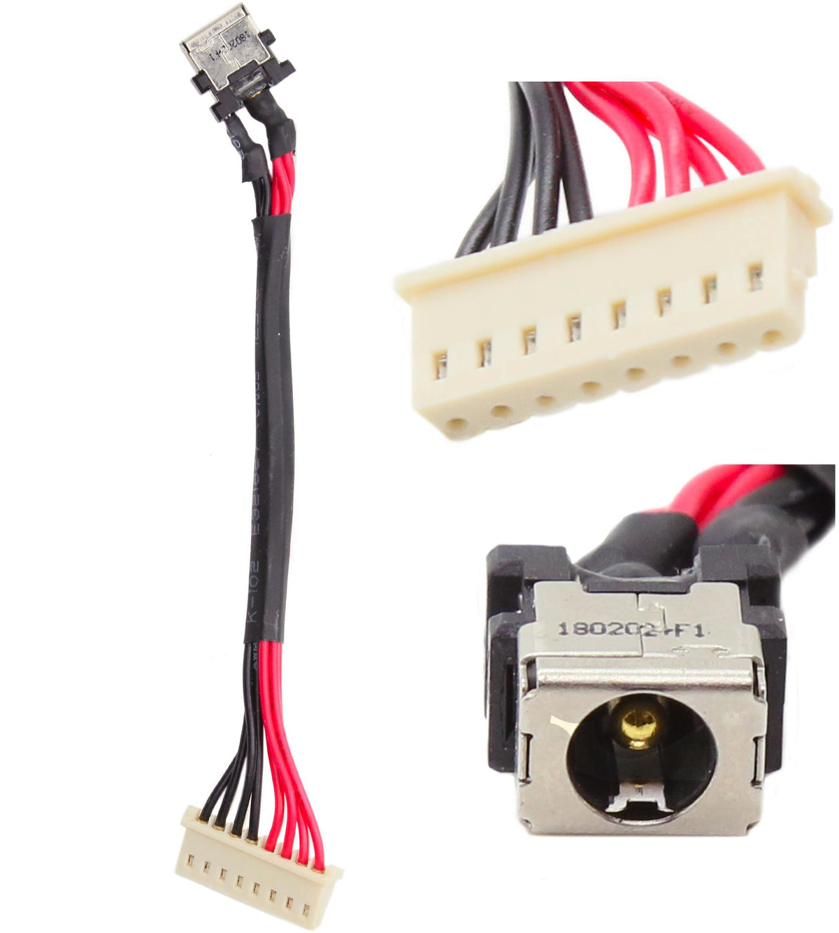 CONNECTEUR D'ALIMENTATION POUR PC PORTABLE ASUS FX503VD / GL503GE / GL703GE - DD0BKLAD000 / DD0BKNAD000 / DD0BKNAD010-1