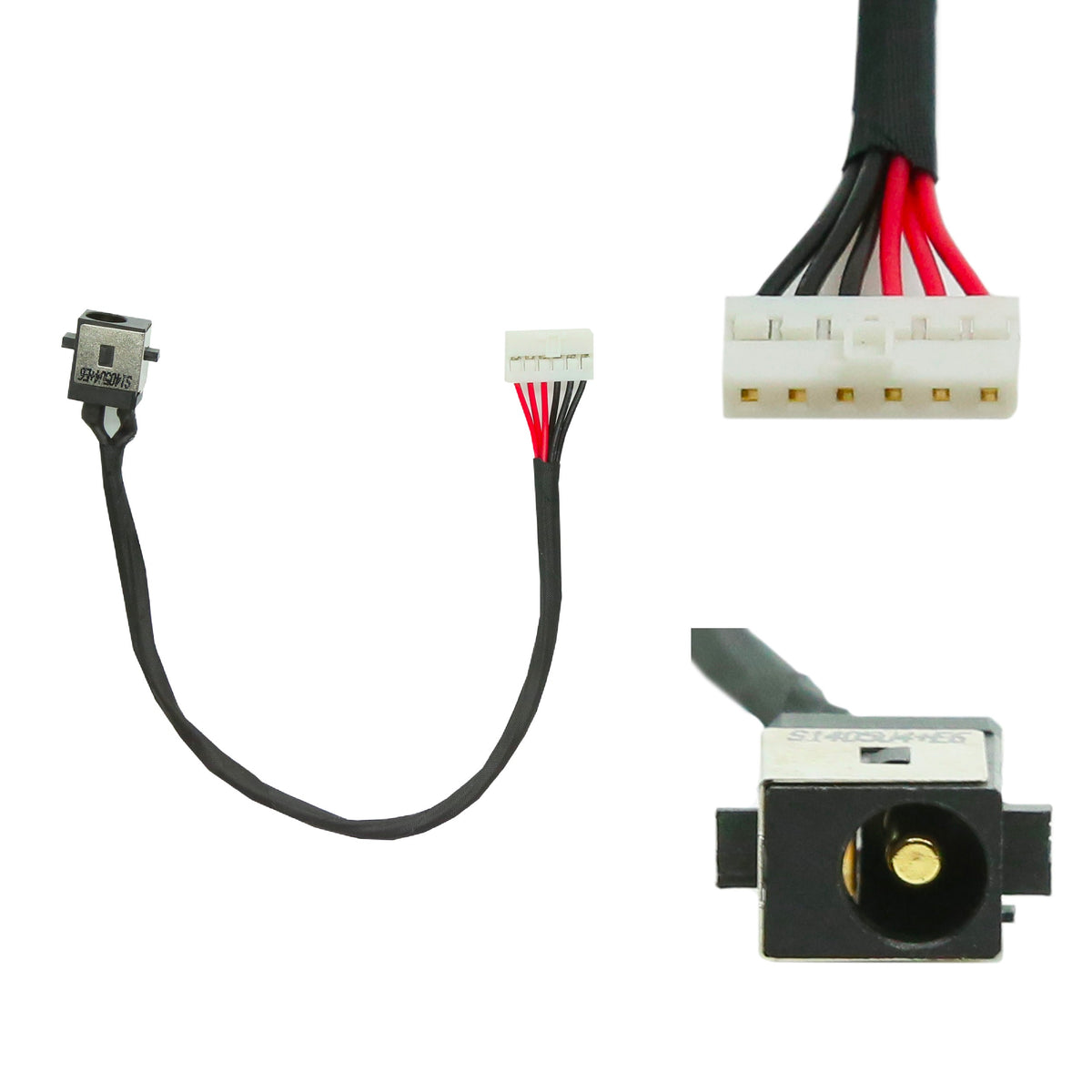 CONNECTEUR D'ALIMENTATION POUR PC PORTABLE ASUS X552M / X552LDV / X552LD / X552LAV