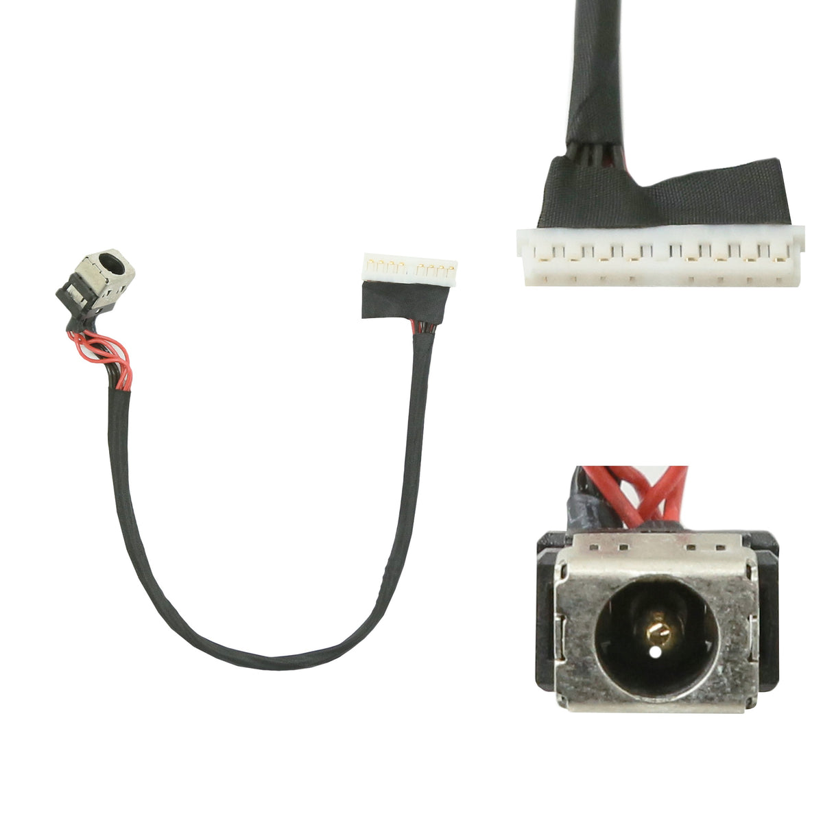 CONNECTEUR D'ALIMENTATION POUR PC PORTABLE ASUS ROG GL752 / GL752V / GL752VL / GL752VW / GL752VWM-1