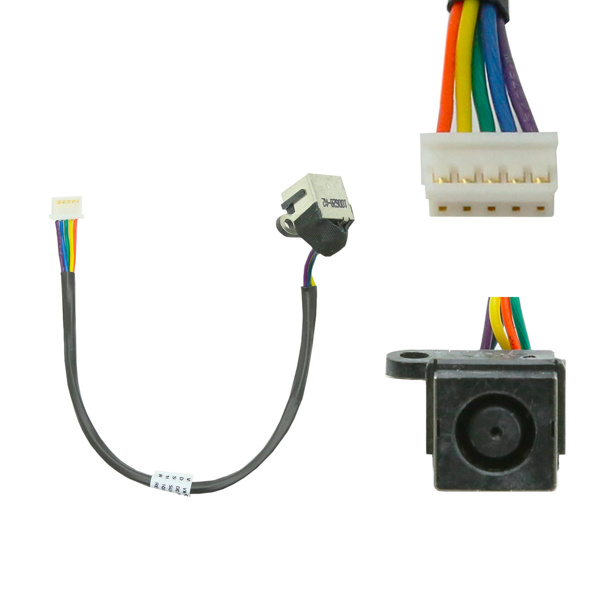 CONNECTEUR D'ALIMENTATION POUR PC PORTABLE DELL INSPIRON 15Z 1570 / 17R N7010