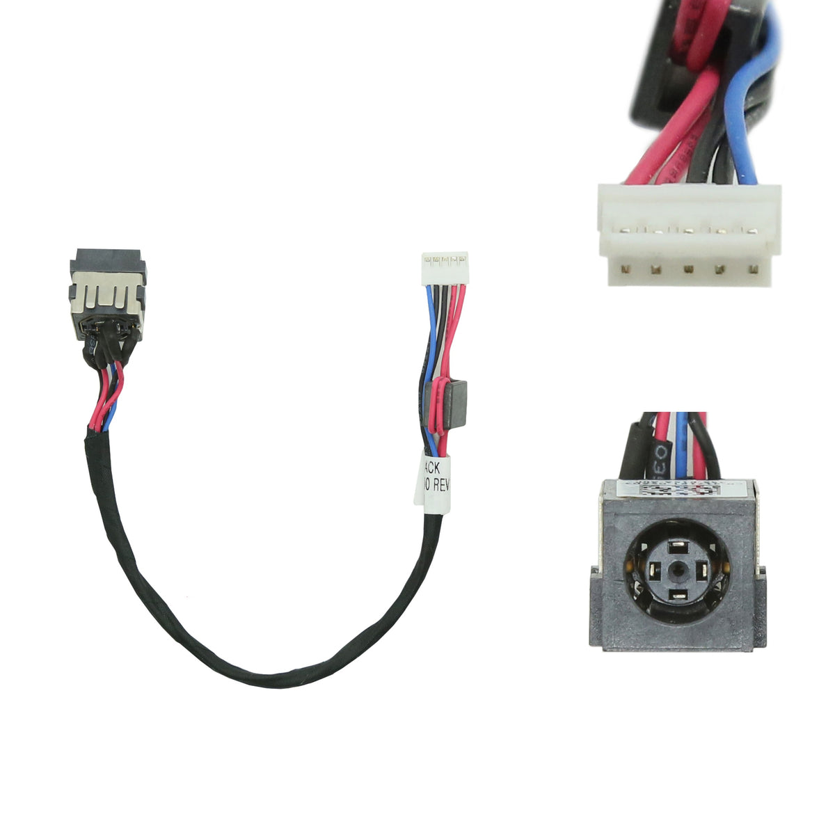CONNECTEUR D'ALIMENTATION POUR PC PORTABLE DELL LATITUDE E5530 / E5430 / P28G / P28G001 / P27G / P27G001