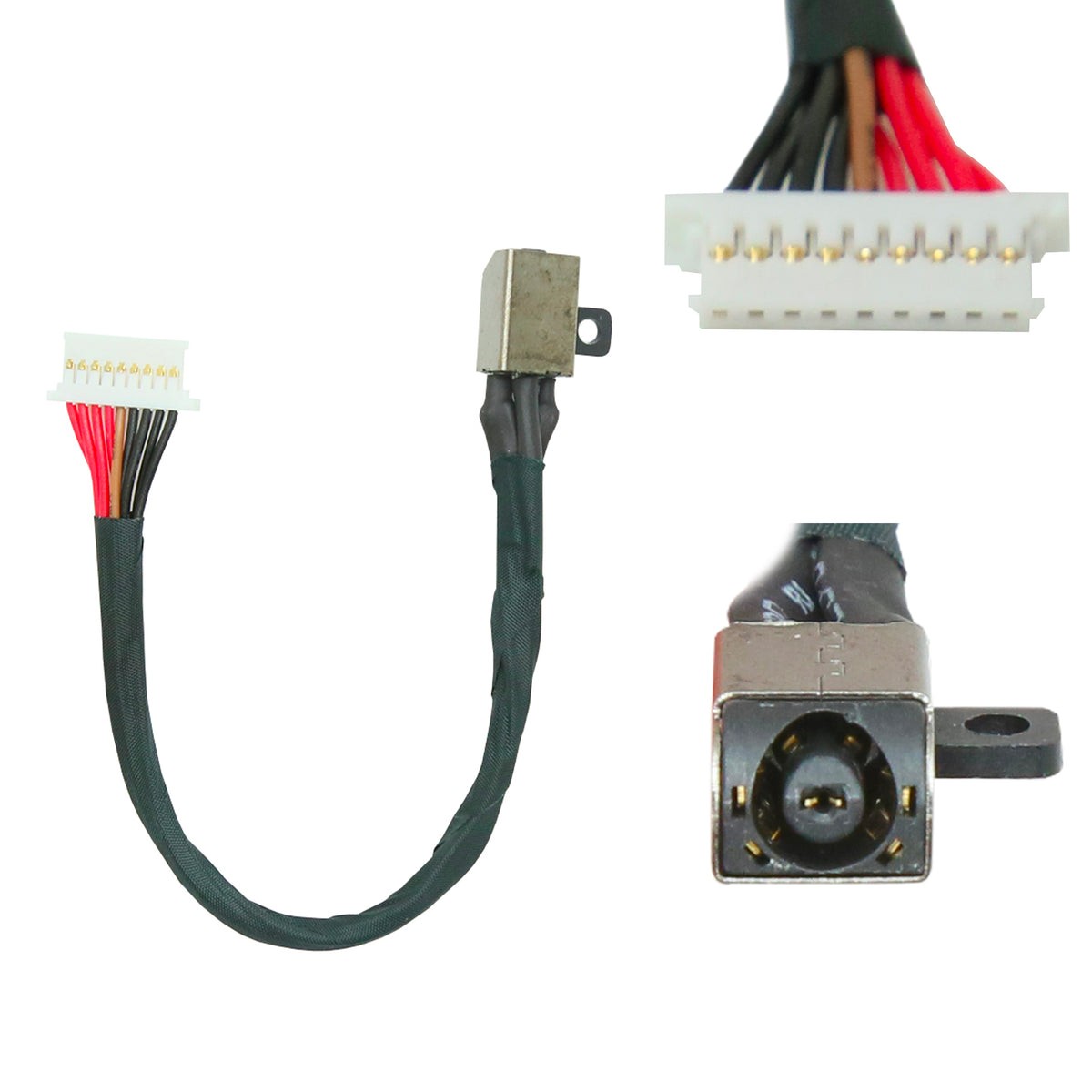 CONNECTEUR D'ALIMENTATION POUR PC PORTABLE DELL INSPIRON 15 7590 / 7591 - 048JWV-1