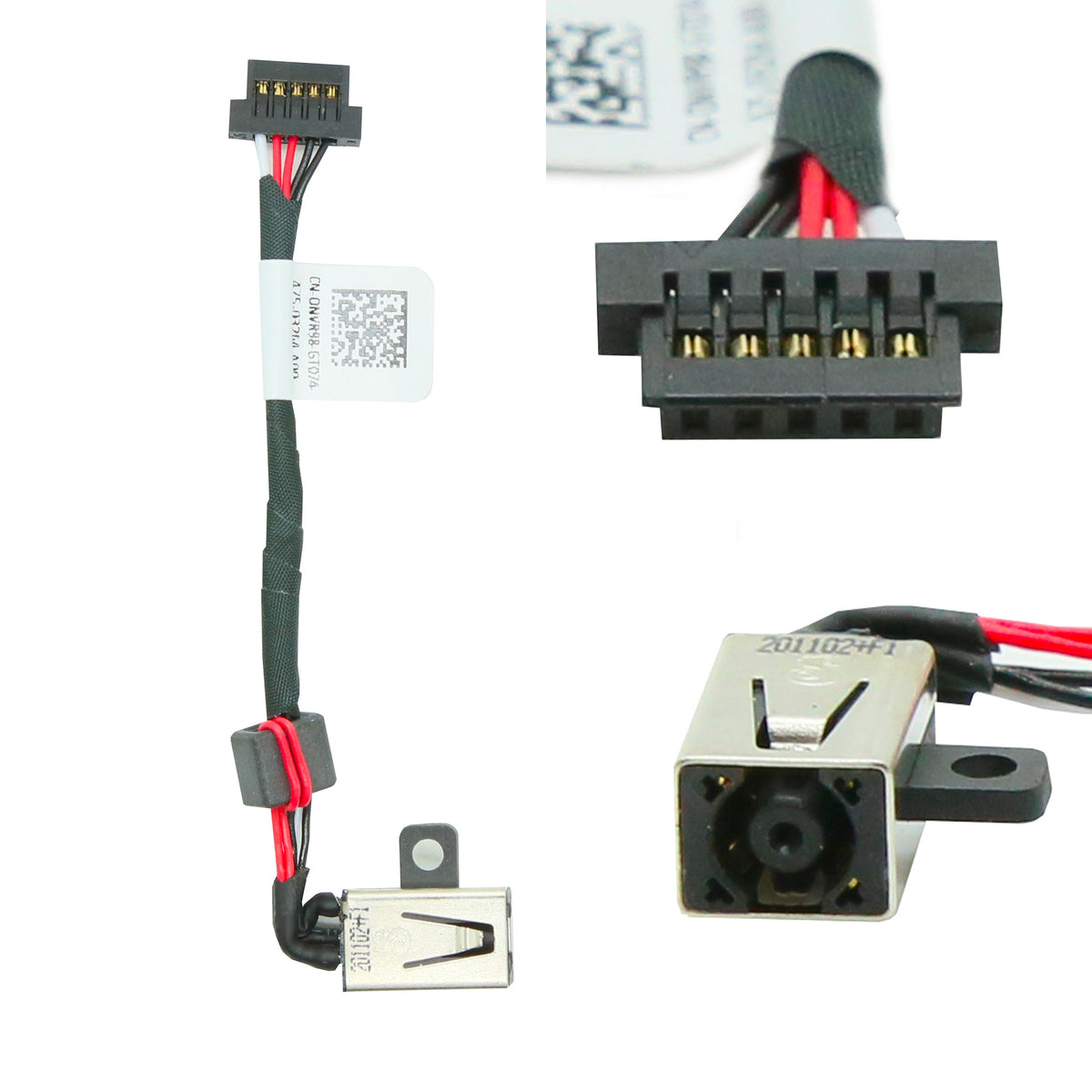 CONNECTEUR D'ALIMENTATION POUR PC PORTABLE DELL XPS 12 P20S / P20S001 / P20S002-1