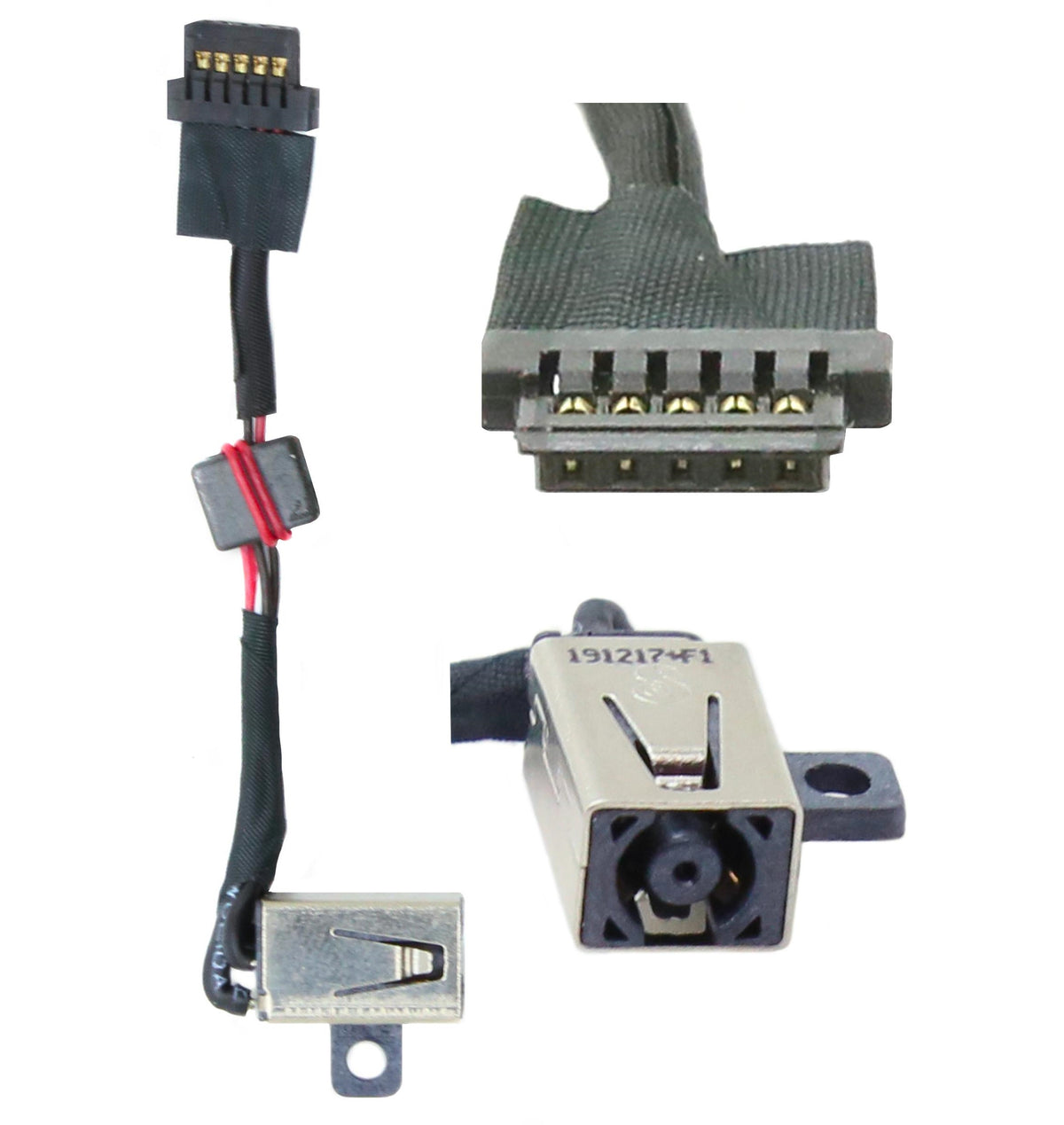 CONNECTEUR D'ALIMENTATION POUR PC PORTABLE DELL XPS 13 9360 / 9343 / 9350