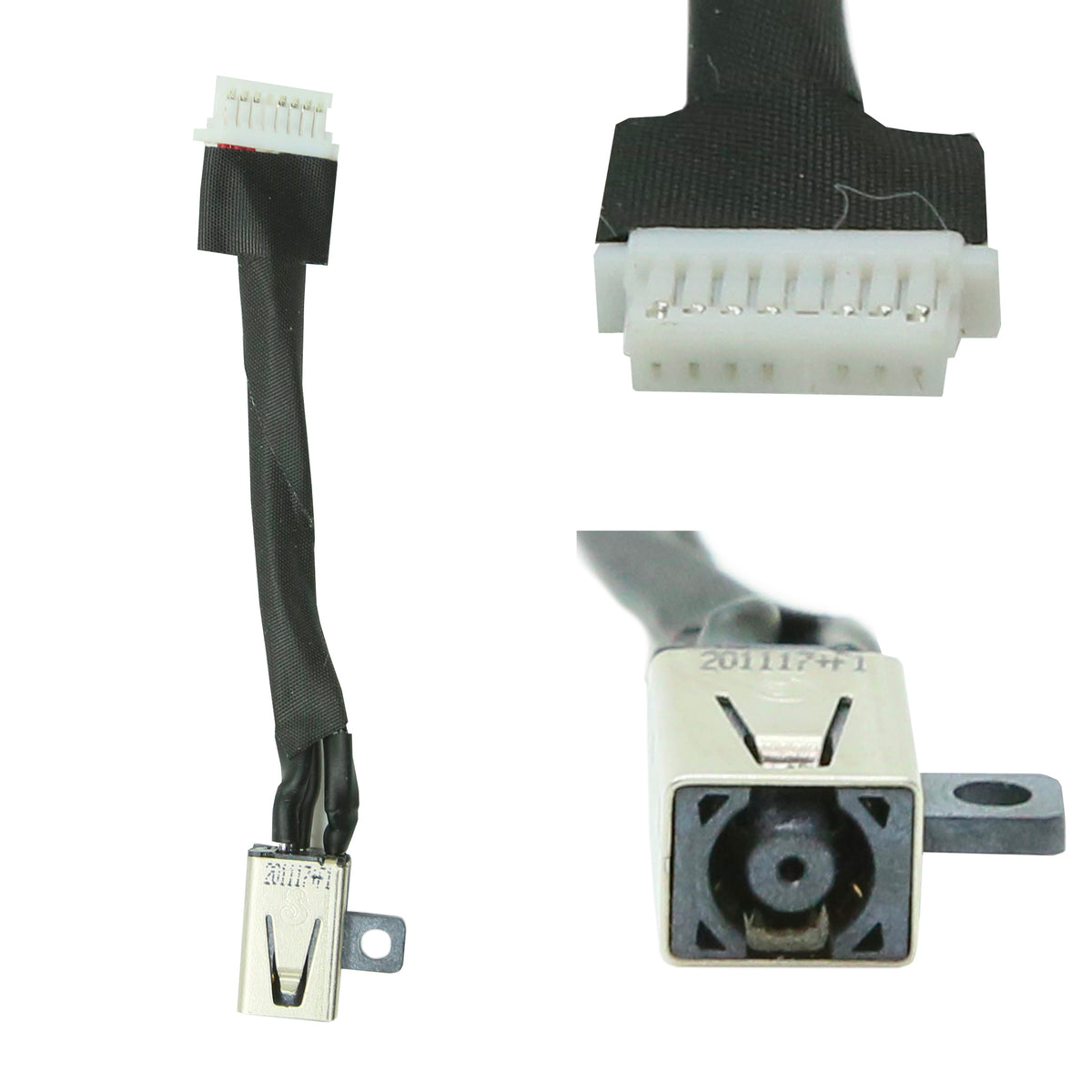 CONNECTEUR D'ALIMENTATION POUR PC PORTABLE DELL INSPIRON 13-7390 / 17-7791 - ND3N8 / 0ND3N8-1