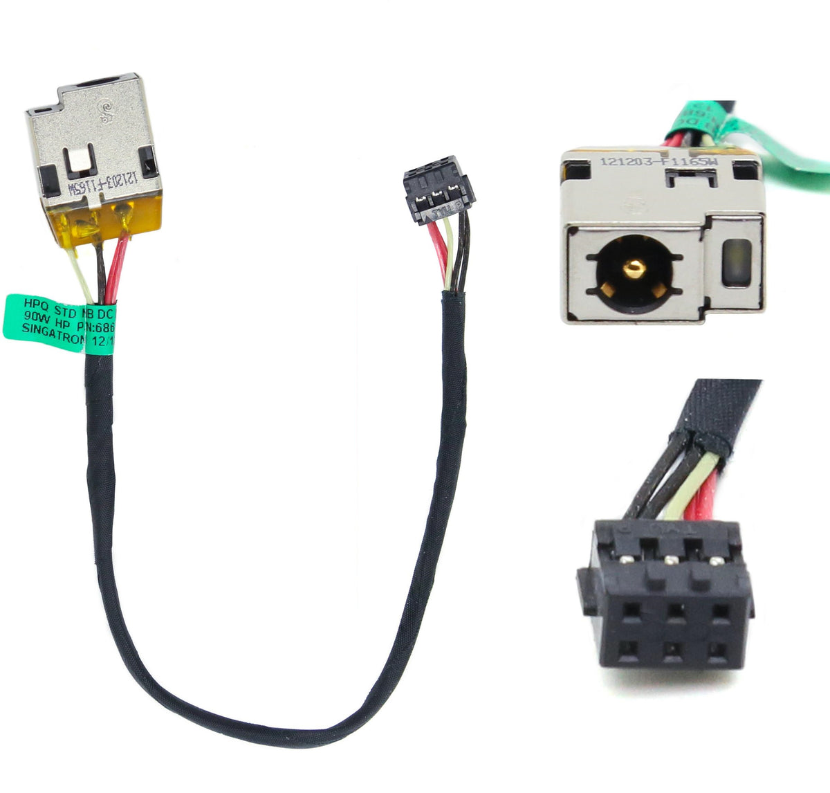 CONNECTEUR D'ALIMENTATION POUR PC PORTABLE HP PAVILION 15-B SERIES-1