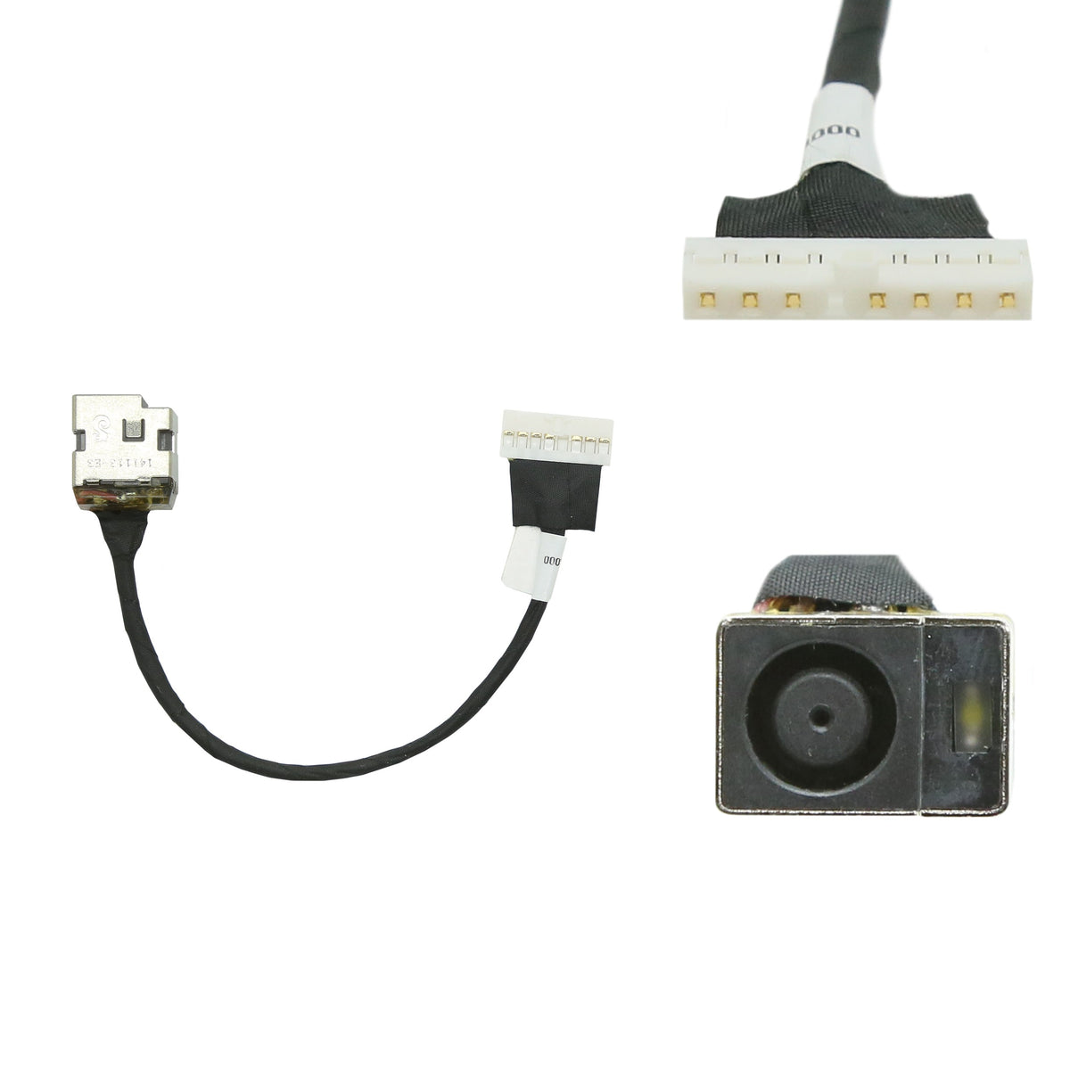 CONNECTEUR D'ALIMENTATION POUR PC PORTABLE HP PAVILION G56 / G62 - 602743-001 / 609154-001 / DD0AX6PB000
