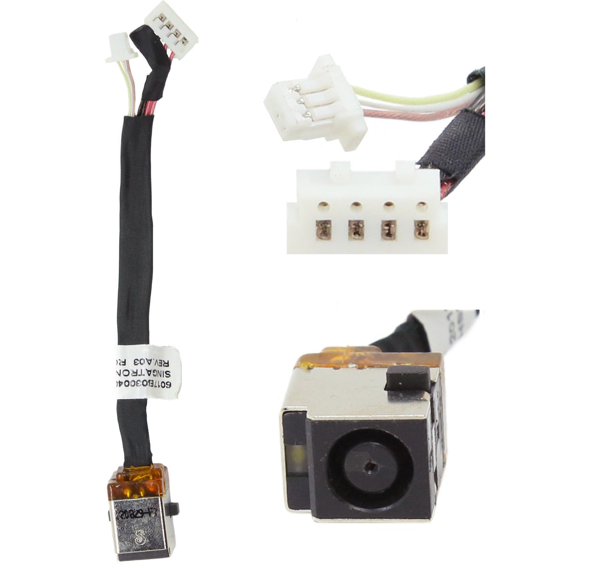 CONNECTEUR D'ALIMENTATION POUR PC PORTABLE HP PROBOOK 4330 / 4330S / 4331 / 4331S - 6017B0300401