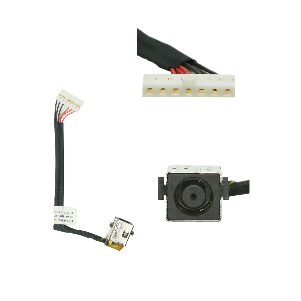 CONNECTEUR D'ALIMENTATION POUR PC PORTABLE HP PROBOOK 6360 / 6360B / 6360T - 50.4KT06.001 / 50.4KT06.002