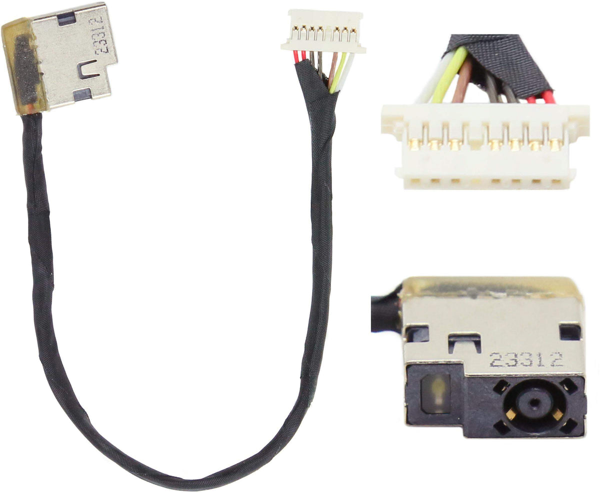CONNECTEUR D'ALIMENTATION POUR PC PORTABLE HP 14-AC / 14-AF / 14-AM / 14-AN / 14-AR / 15-AC / 15-AF / 15-BA SERIES