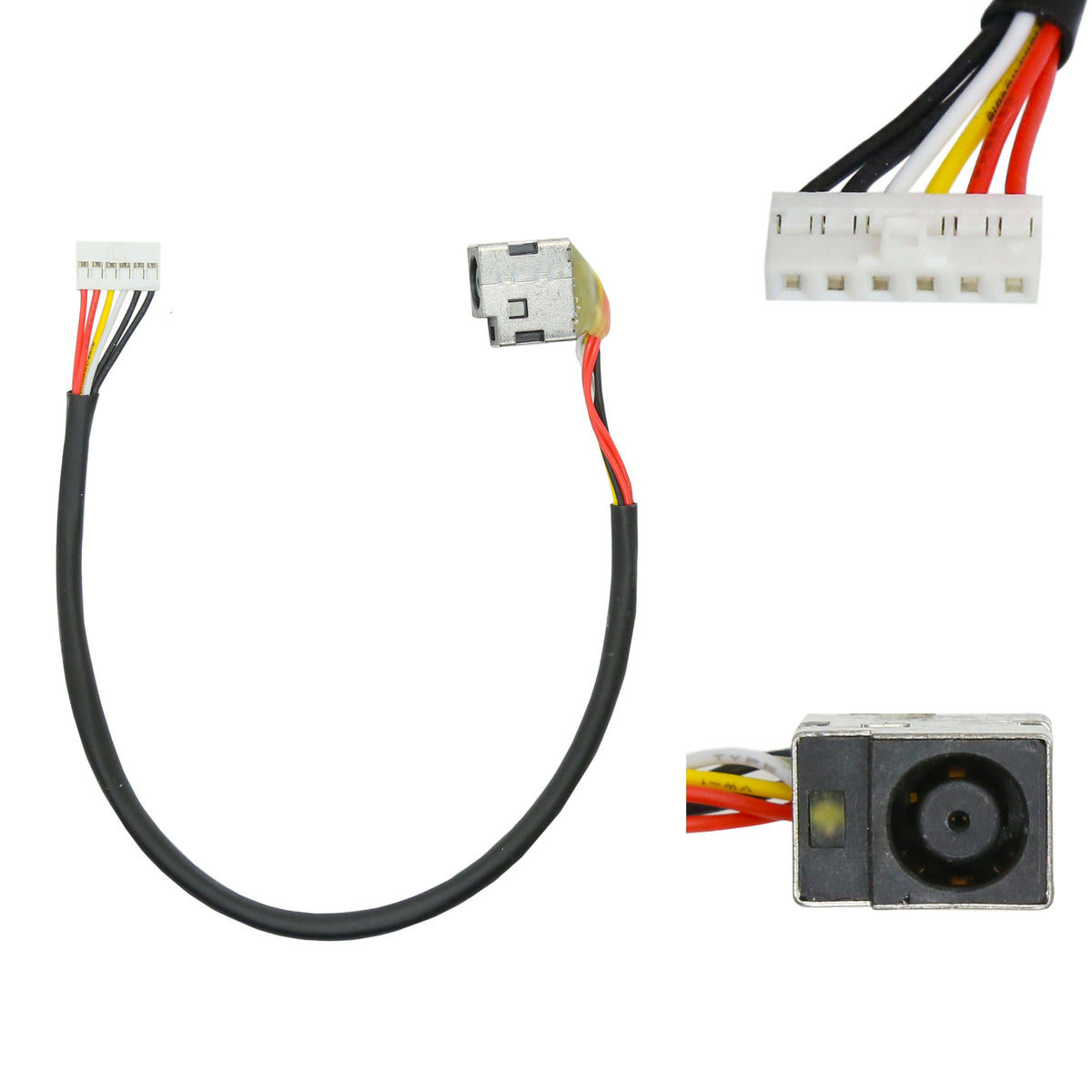 CONNECTEUR D'ALIMENTATION POUR PC PORTABLE HP PAVILION DV7-2000 / DV7-3000 / G71 - COMPAQ PRESARIO CQ71