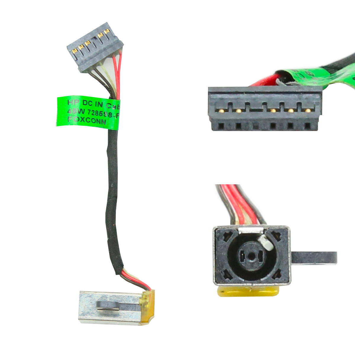 CONNECTEUR D'ALIMENTATION POUR PC PORTABLE HP ELITEBOOK FOLIO 1040 G1 / 1040 G2 / 1040 G3-1