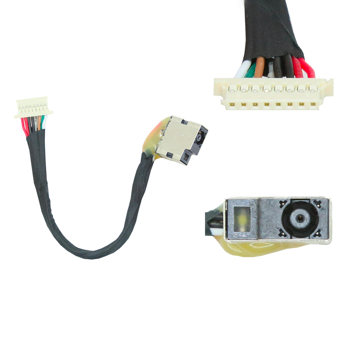 CONNECTEUR D'ALIMENTATION POUR PC PORTABLE HP 14-BW000 / 14G-BX000 / 14Q-BY000 / 240 G6 / 245 G6-1