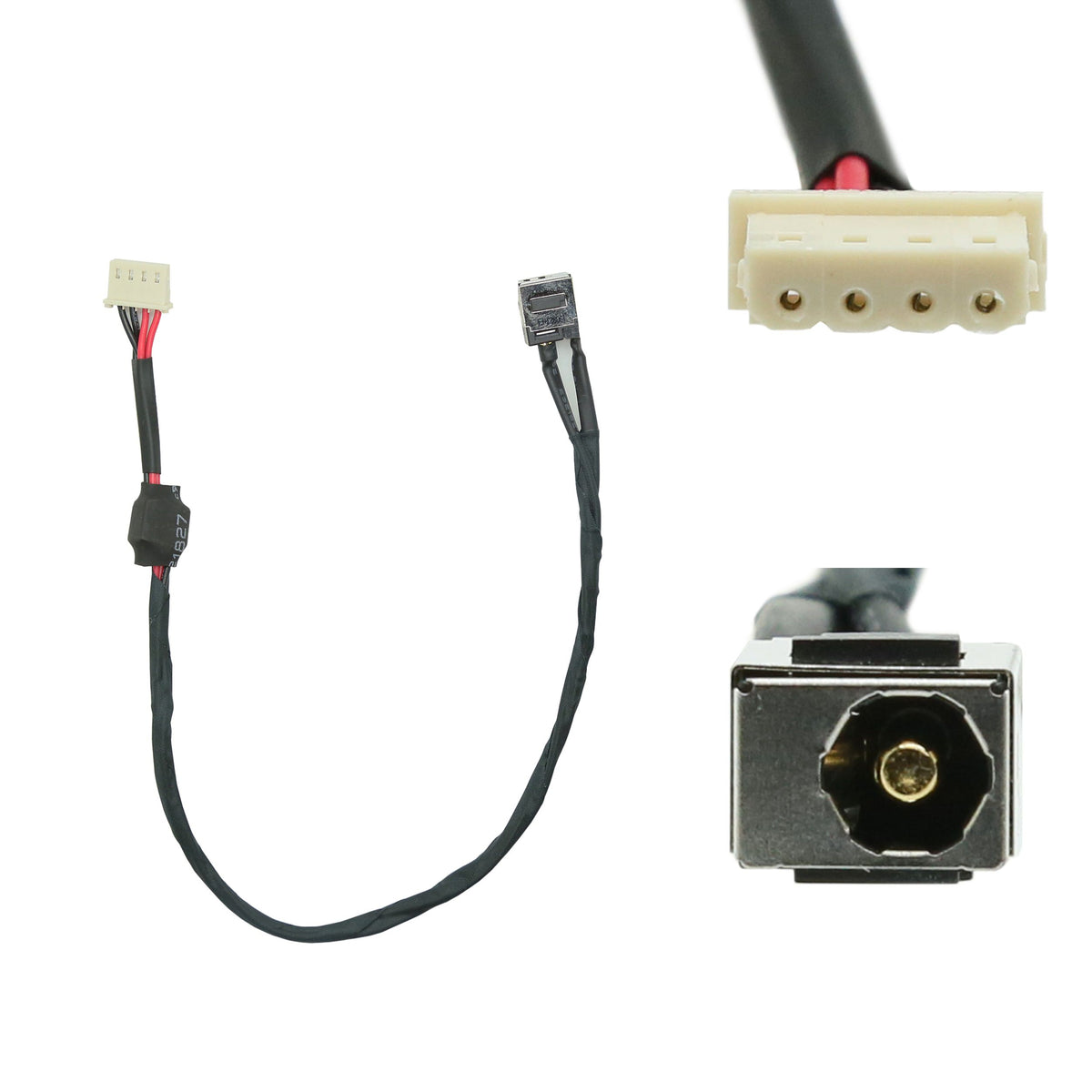 CONNECTEUR D'ALIMENTATION POUR PC PORTABLE TOSHIBA SATELLITE L740 / L745 / L640 / L645 SERIES