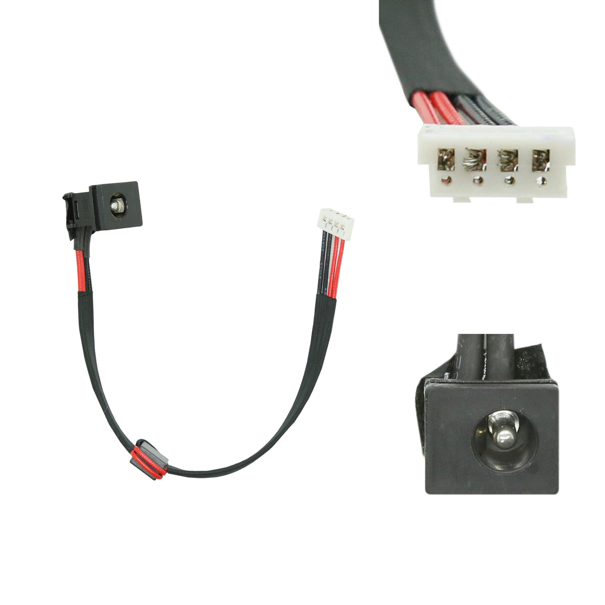 CONNECTEUR D'ALIMENTATION POUR PC PORTABLE TOSHIBA SATELLITE L300 / L300D / L305 / L305D SERIES