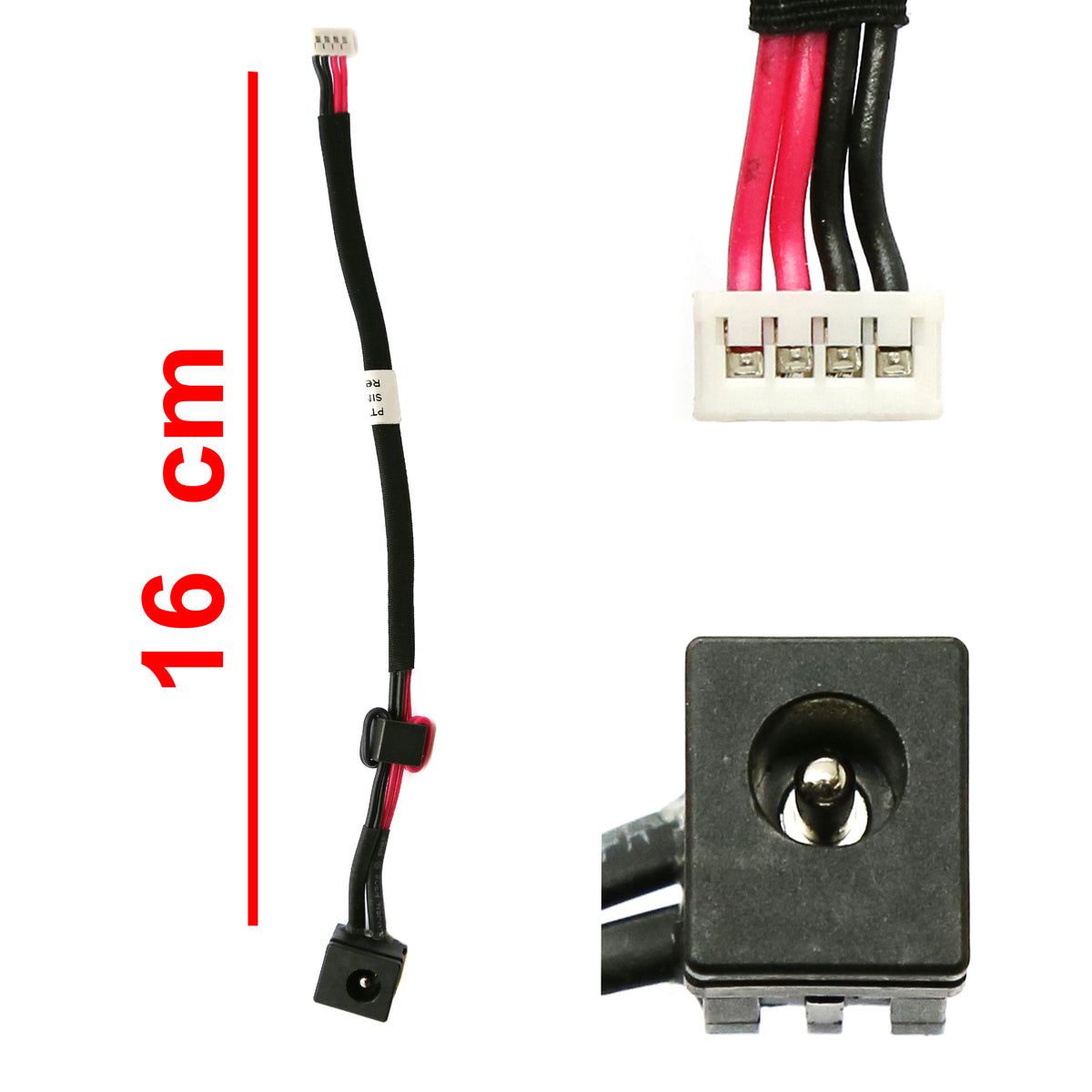 CONNECTEUR D'ALIMENTATION POUR PC PORTABLE TOSHIBA SATELLITE C655D / C665 / C665D-1