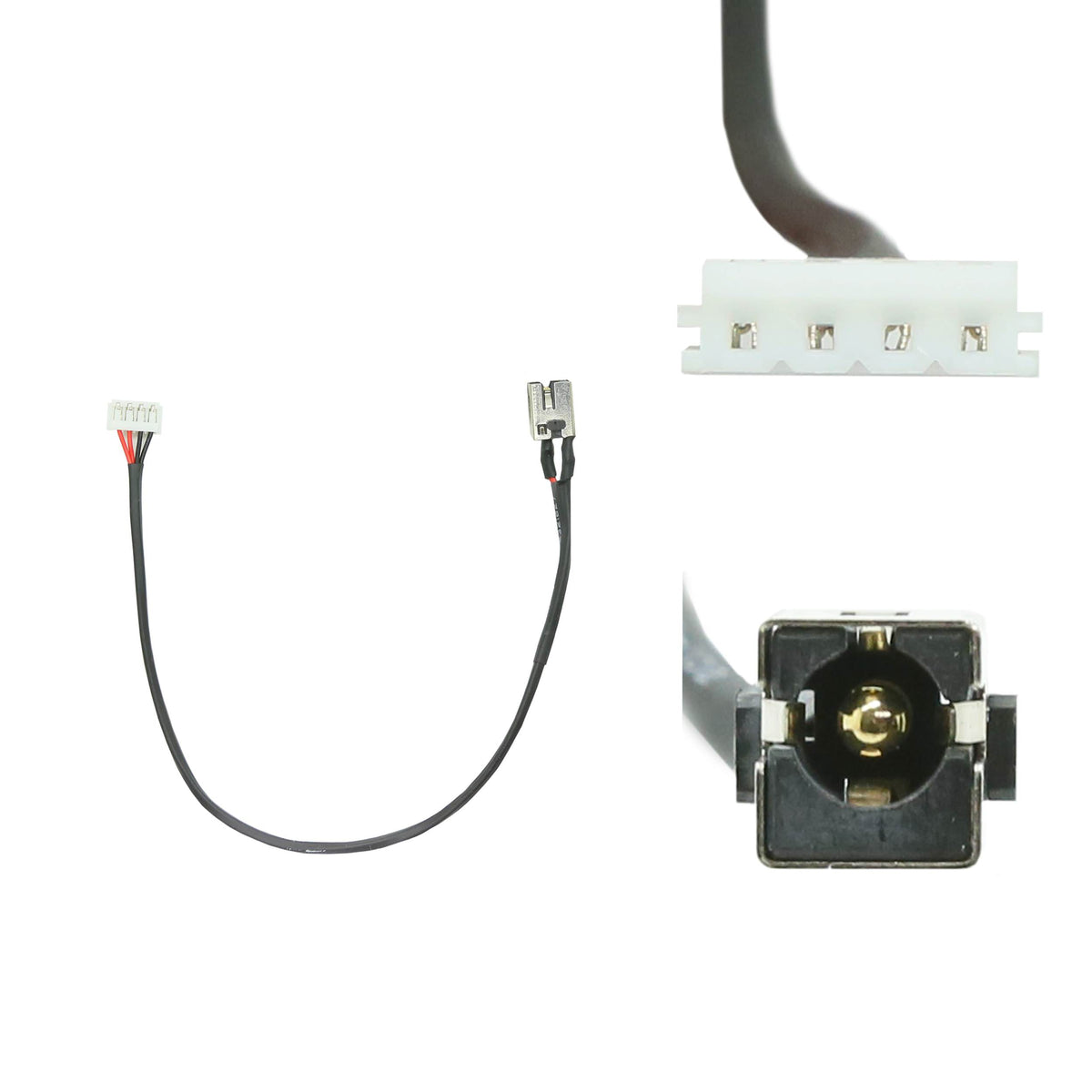 CONNECTEUR D'ALIMENTATION POUR PC PORTABLE TOSHIBA SATELLITE C870 / C870D / C875 / C875D / L870 / L870D / L875 / S870 / S875-1