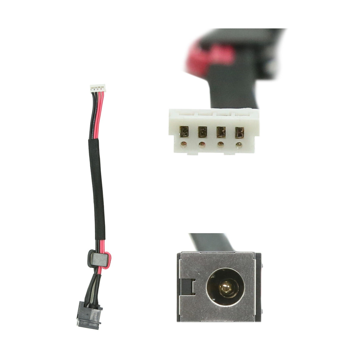 CONNECTEUR D'ALIMENTATION POUR PC PORTABLE TOSHIBA SATELLITE E100 / E105 / E105-S1402 / E105-S1602 / E105-S1802