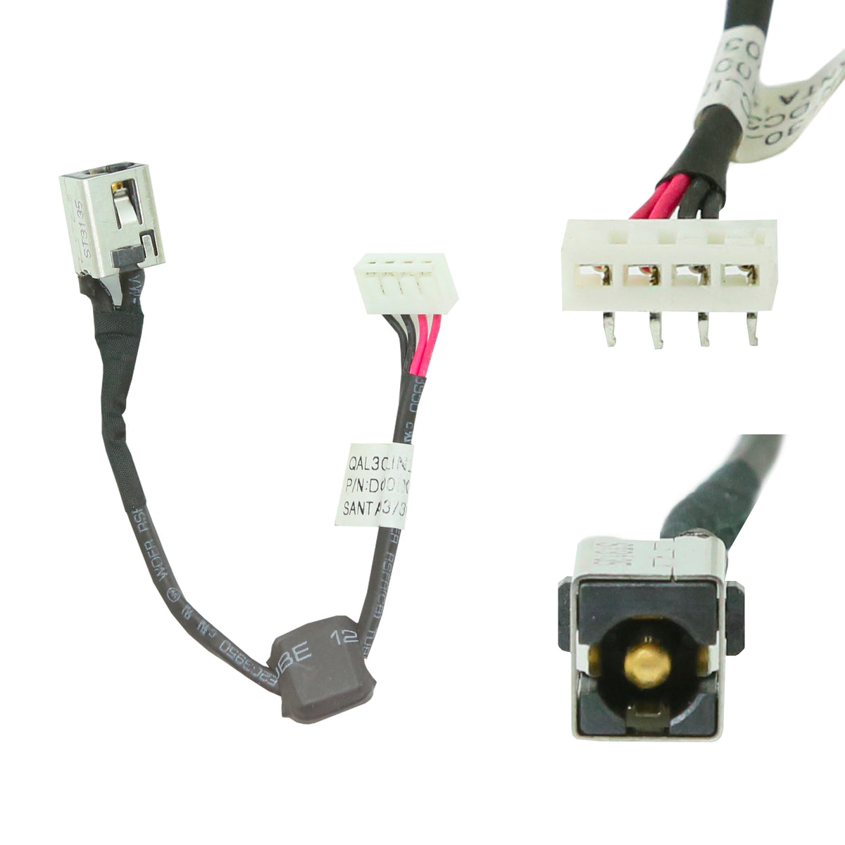 CONNECTEUR D'ALIMENTATION POUR PC PORTABLE TOSHIBA SATELLITE P850 / P855 SERIES