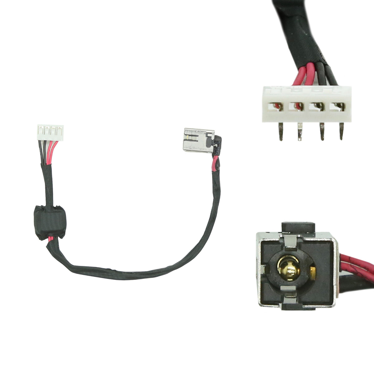 CONNECTEUR D'ALIMENTATION POUR PC PORTABLE TOSHIBA SATELLITE L670D / L675 / L675D SERIES