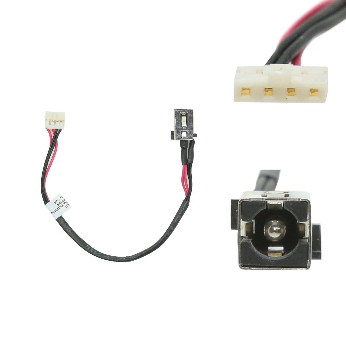 CONNECTEUR D'ALIMENTATION POUR PC PORTABLE TOSHIBA SATELLITE L50-B / L55-B / P50-B / P55-B / S50-B / S55-B SERIES