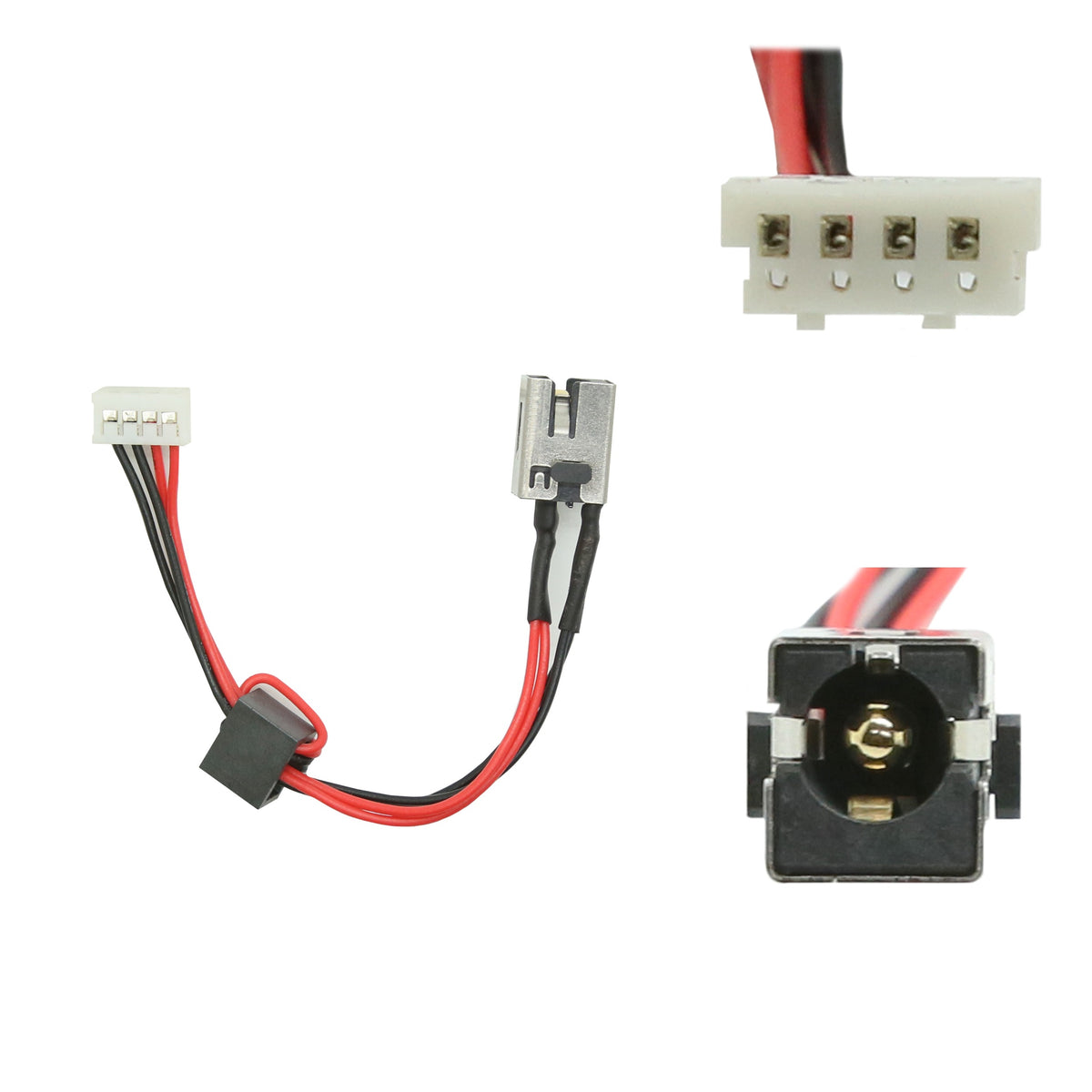 CONNECTEUR D'ALIMENTATION POUR PC PORTABLE TOSHIBA SATELLITE C50-A / C55-A / C70-B / L50-A / L55-A
